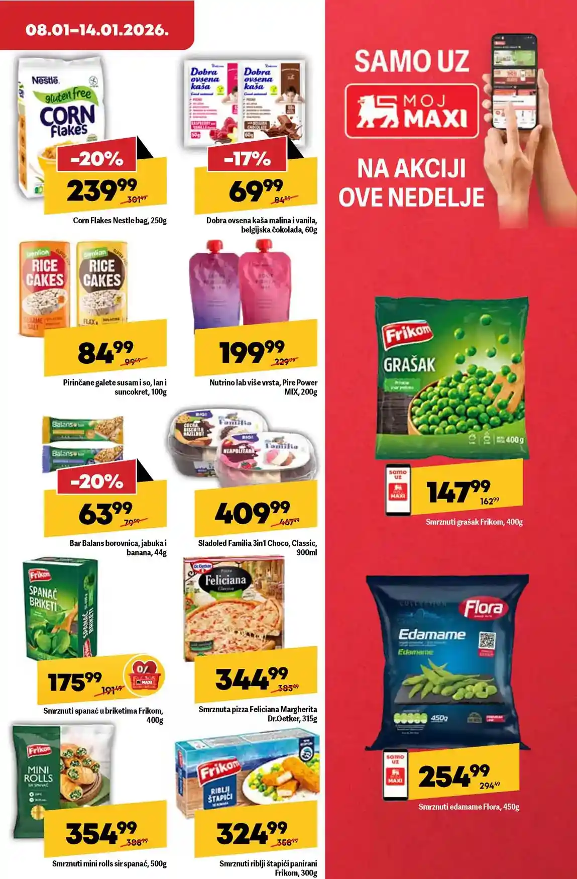 Maxi nedeljna akcija sniženja Maxi nedeljna akcija sniženja