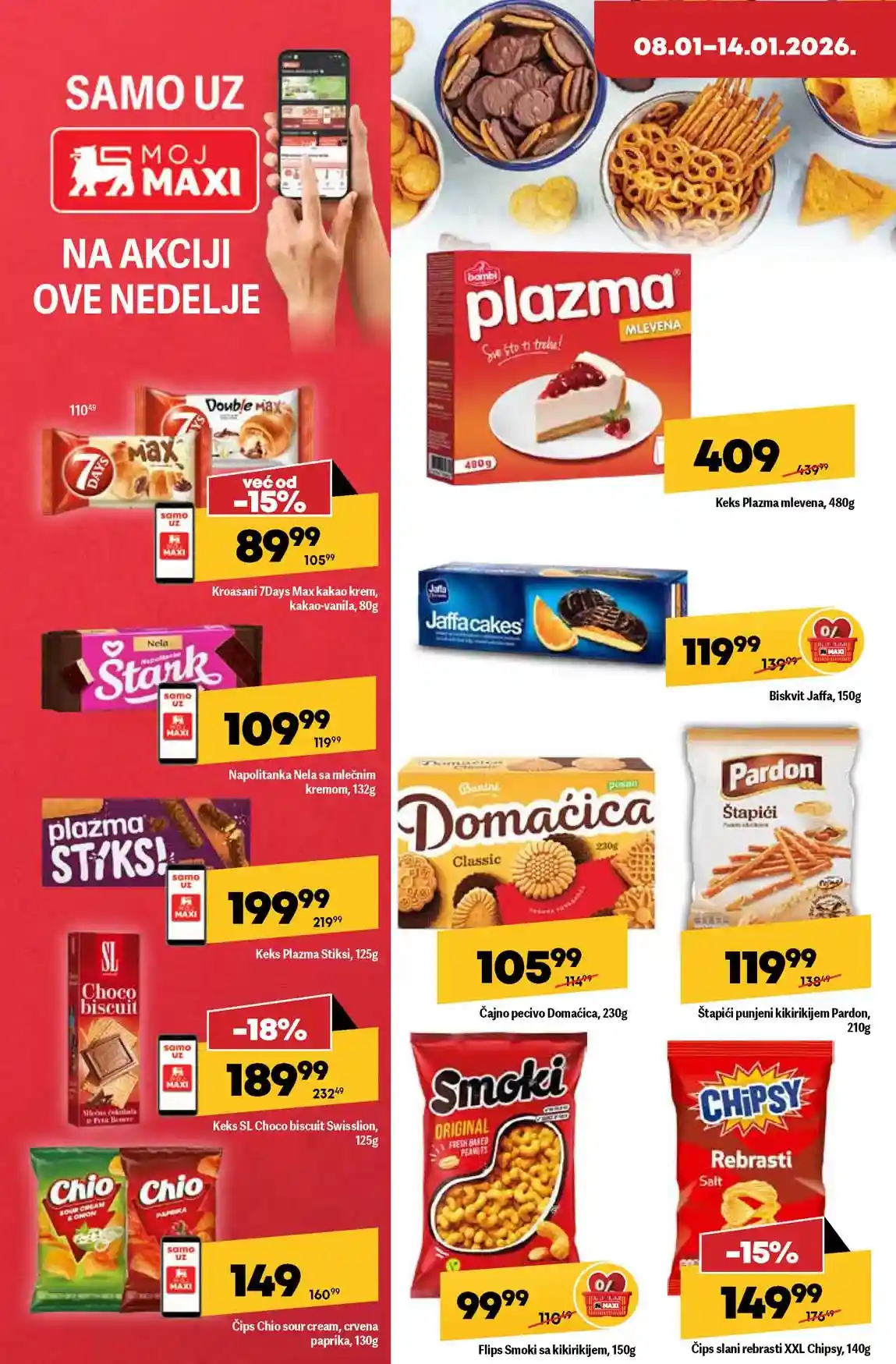 Maxi nedeljna akcija sniženja Maxi nedeljna akcija sniženja