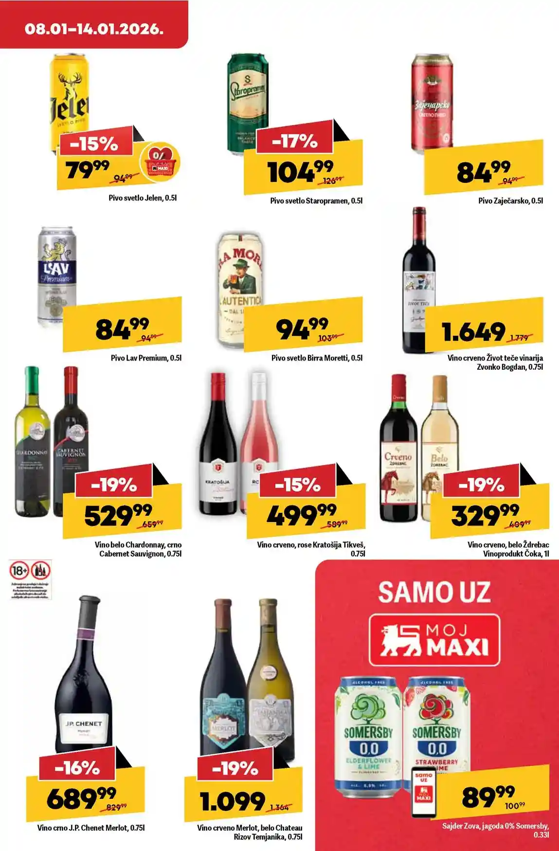 Maxi nedeljna akcija sniženja Maxi nedeljna akcija sniženja
