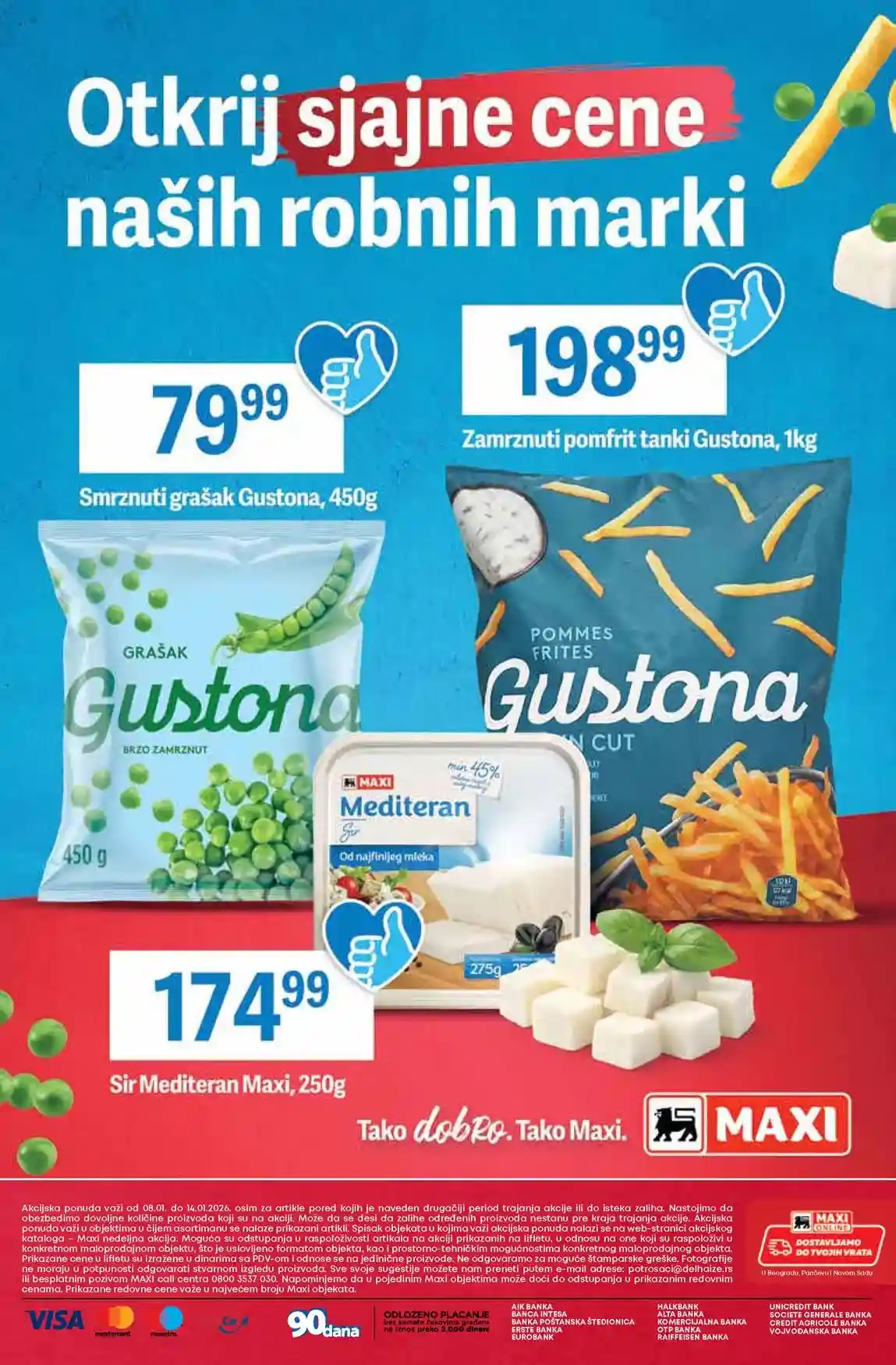Maxi nedeljna akcija sniženja Maxi nedeljna akcija sniženja