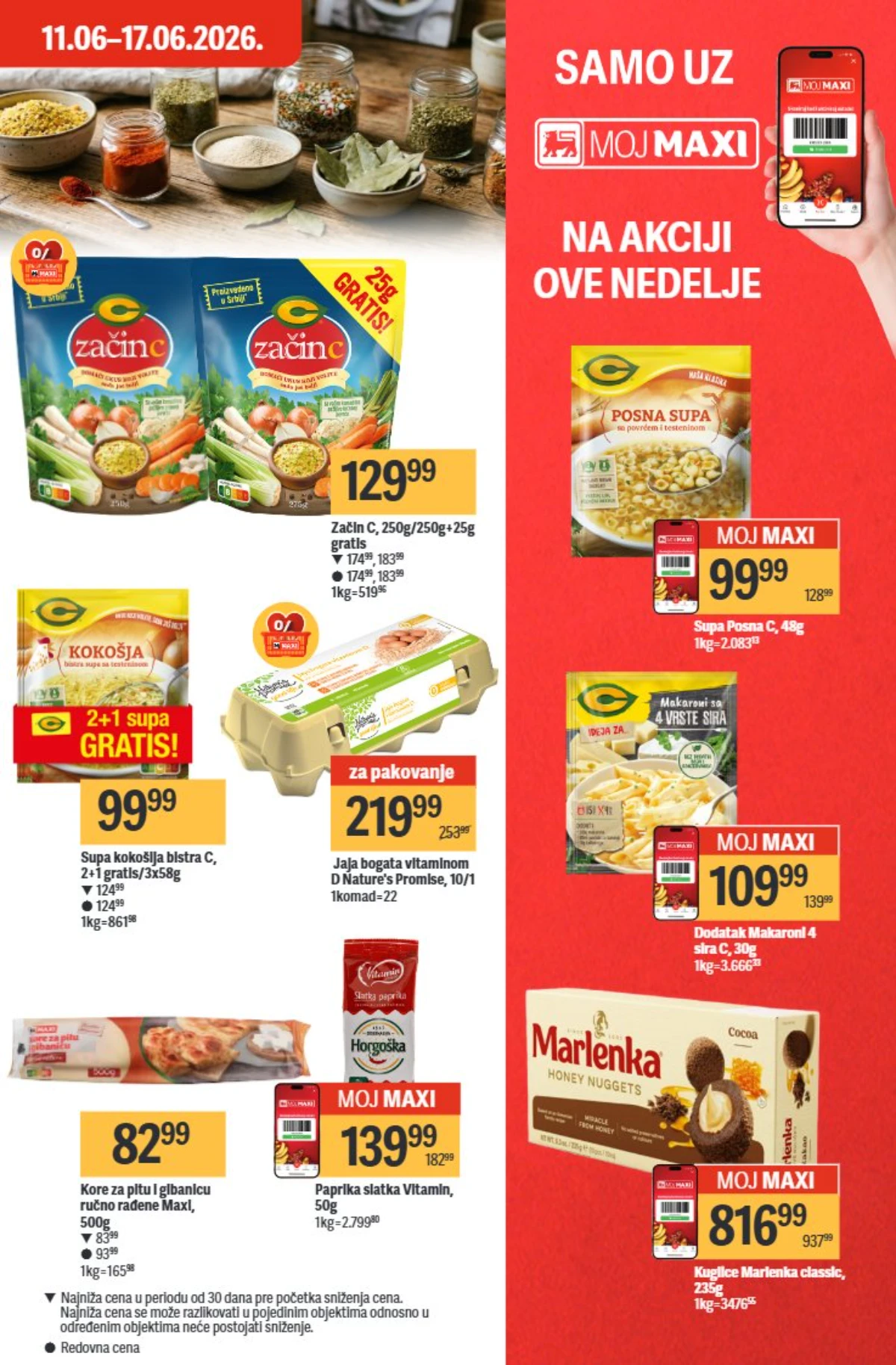 Nedeljna akcija Maxi marketa strana 19