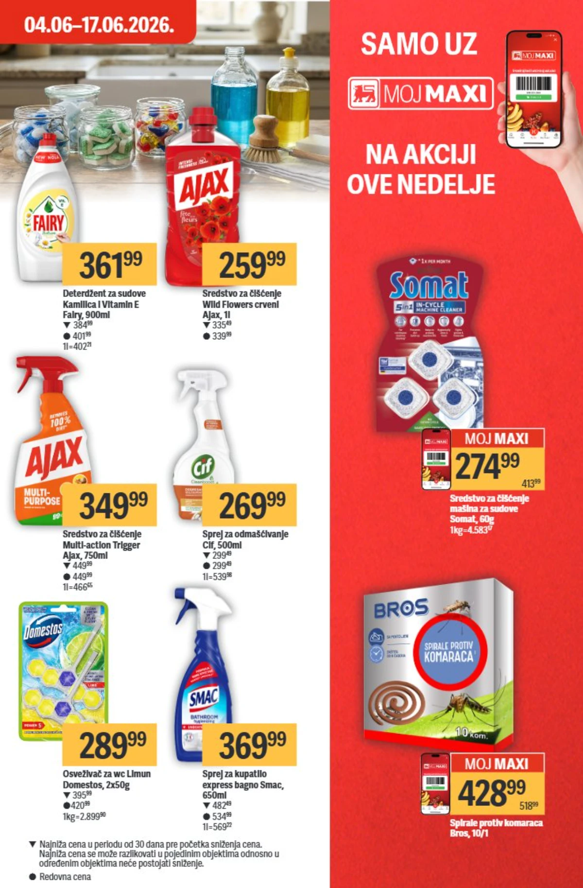 Maxi proizvodi i pogodnosti strana 33