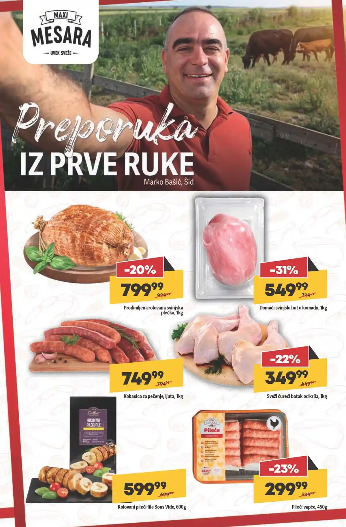 Maxi katalog nedeljna akcija strana 11 sredstva za čišćenje popusti do 18. februara 2026 Maxi nedeljni katalog strana 11 deterdženti i sredstva za čišćenje Srbija februar 2026