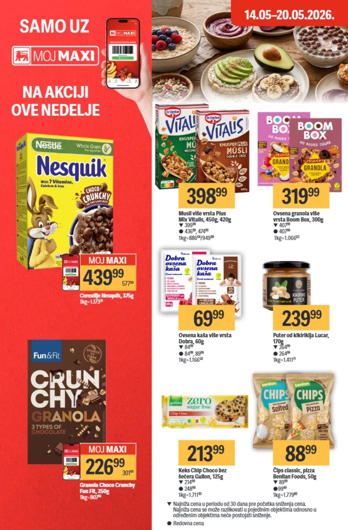 Maxi nedeljni katalog strana 20 promocije i kuponi Srbija maj 2026