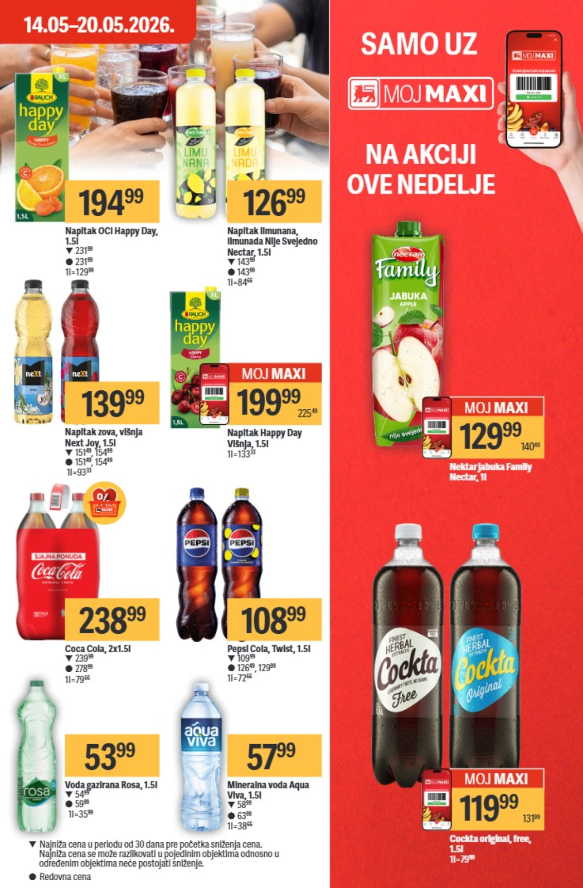 Maxi nedeljni katalog strana 25 završne ponude i popusti Srbija maj 2026