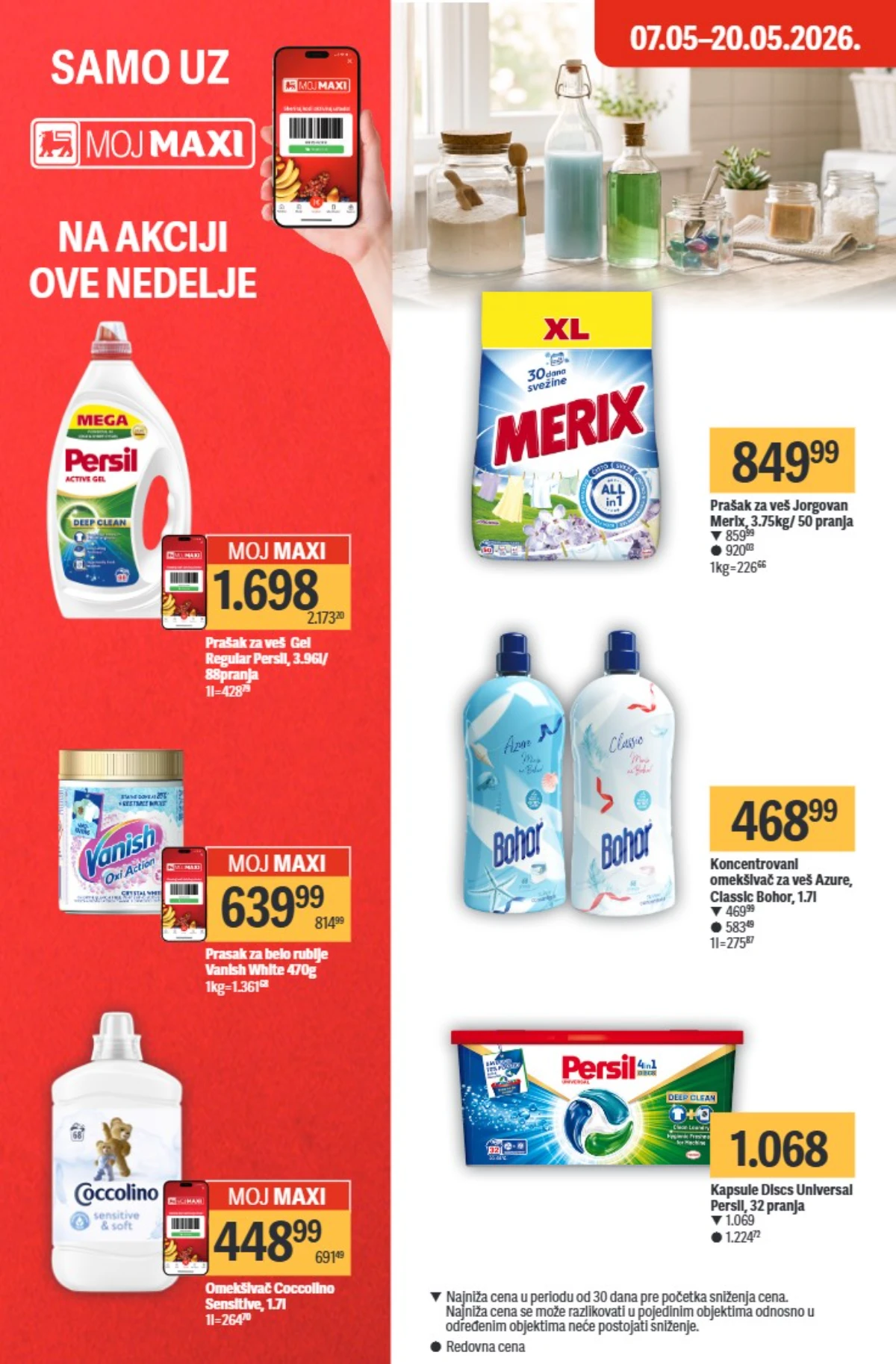Maxi nedeljni katalog strana 30 završne ponude i popusti Srbija maj 2026