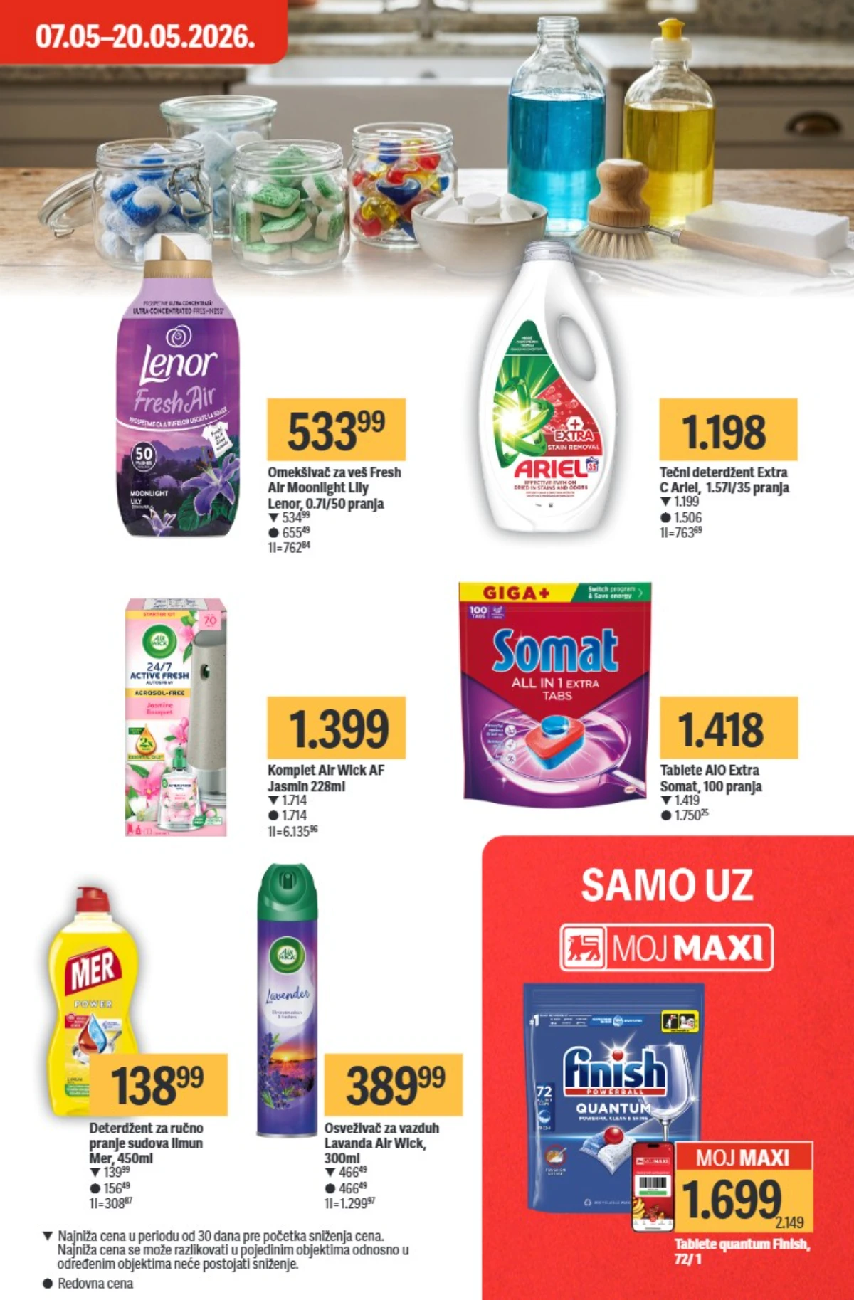 Maxi nedeljni katalog strana 31 završne ponude i popusti Srbija maj 2026
