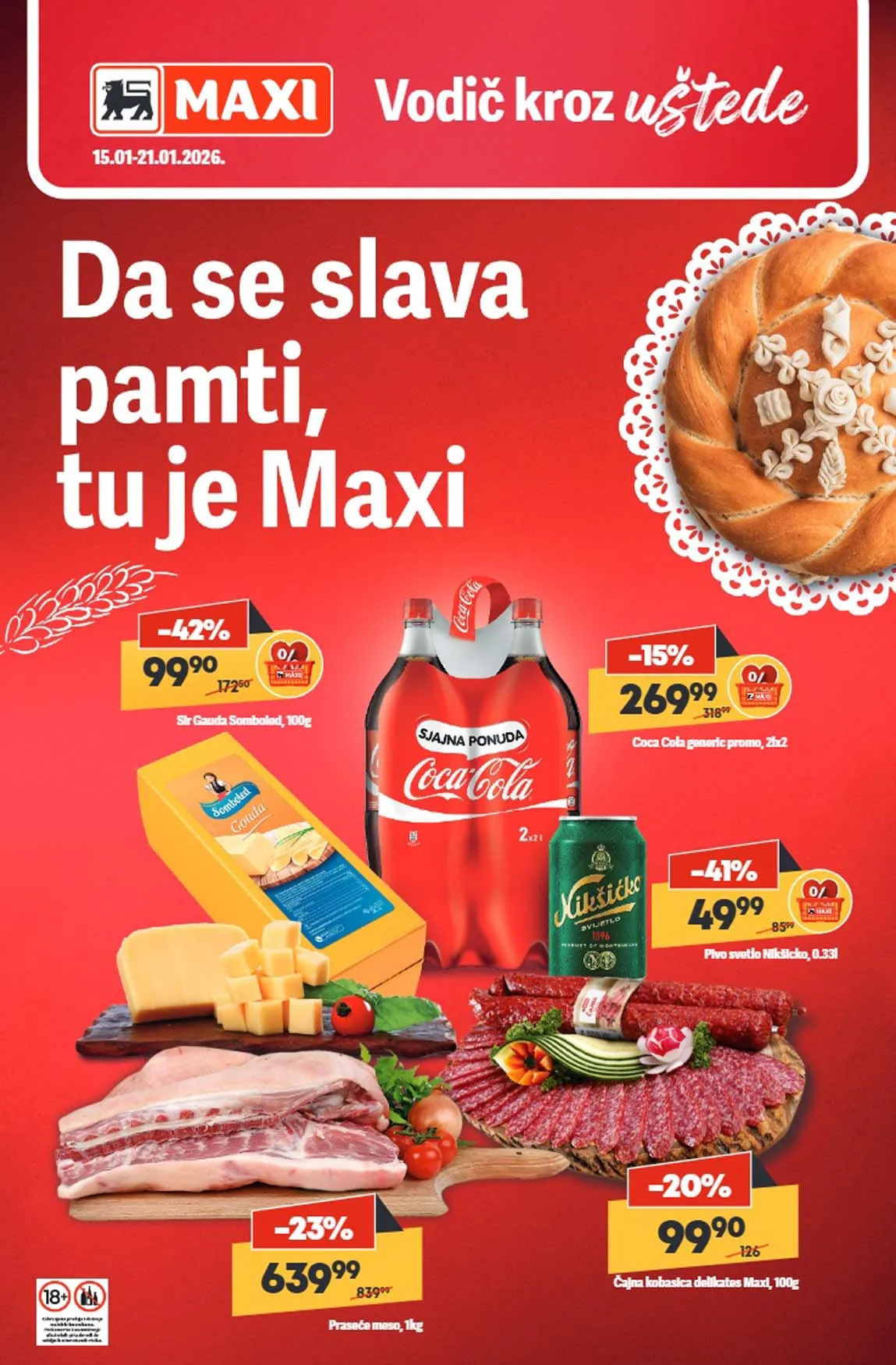 Maxi nedeljna akcija sniženja Maxi nedeljna akcija sniženja