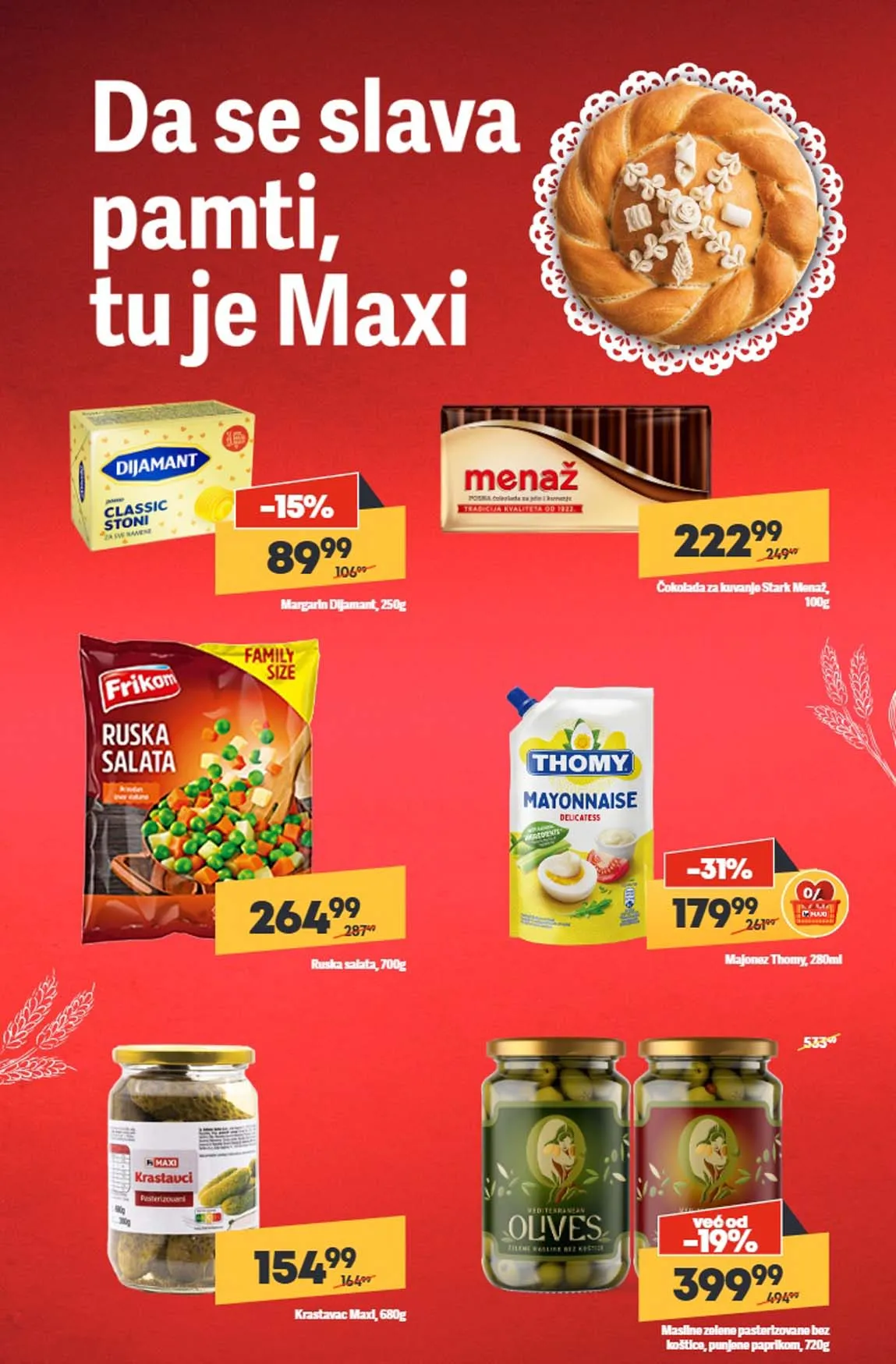 Maxi nedeljna akcija sniženja Maxi nedeljna akcija sniženja