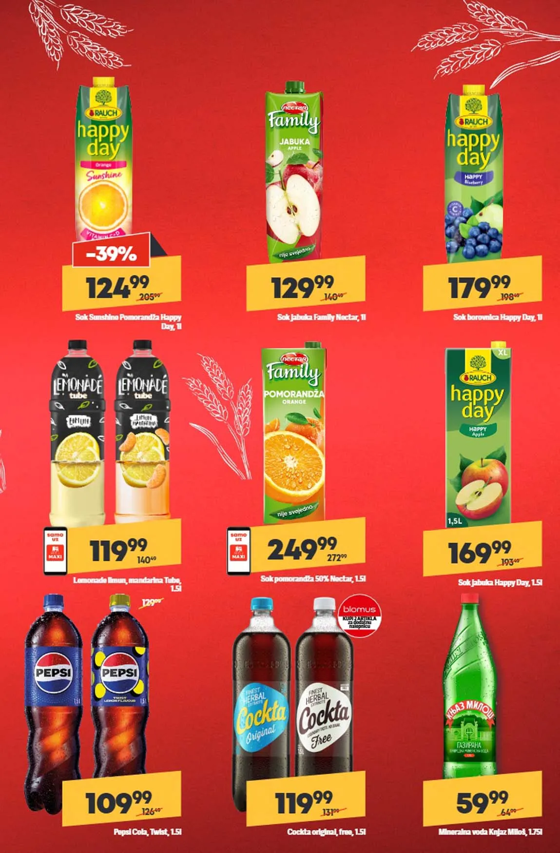 Maxi nedeljna akcija sniženja Maxi nedeljna akcija sniženja