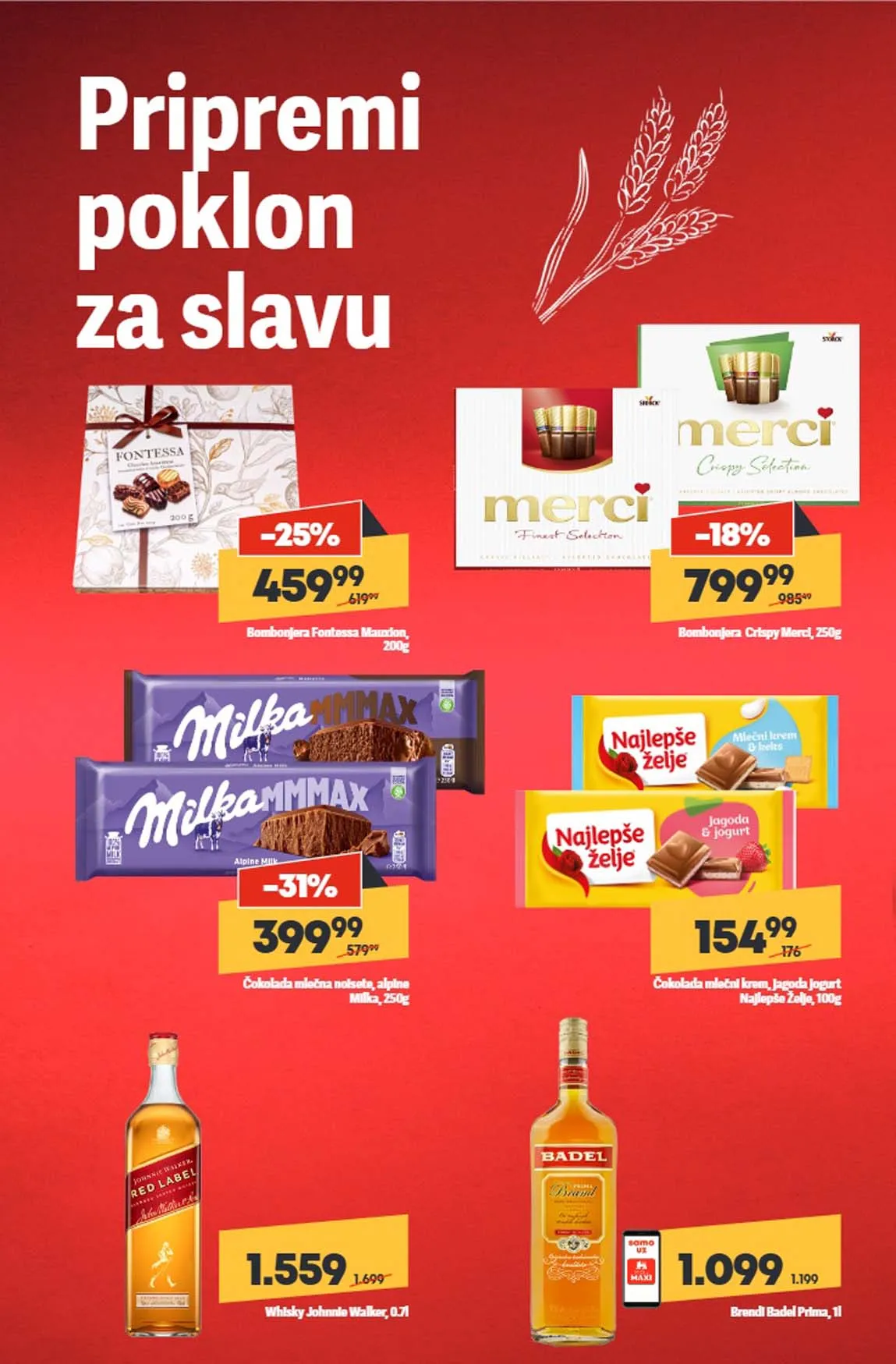 Maxi nedeljna akcija sniženja Maxi nedeljna akcija sniženja