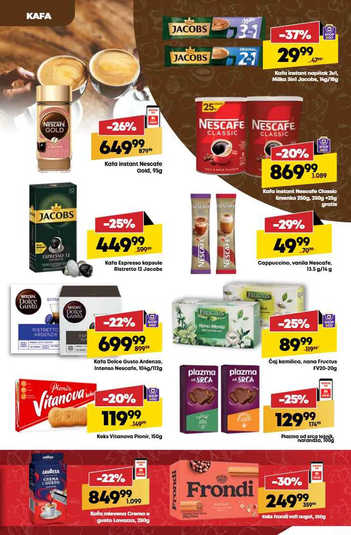 Maxi nedeljna akcija sniženja