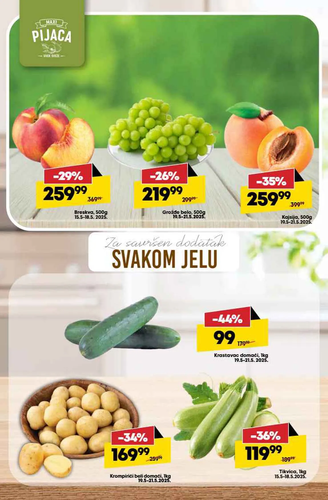 Maxi nedeljna akcija sniženja