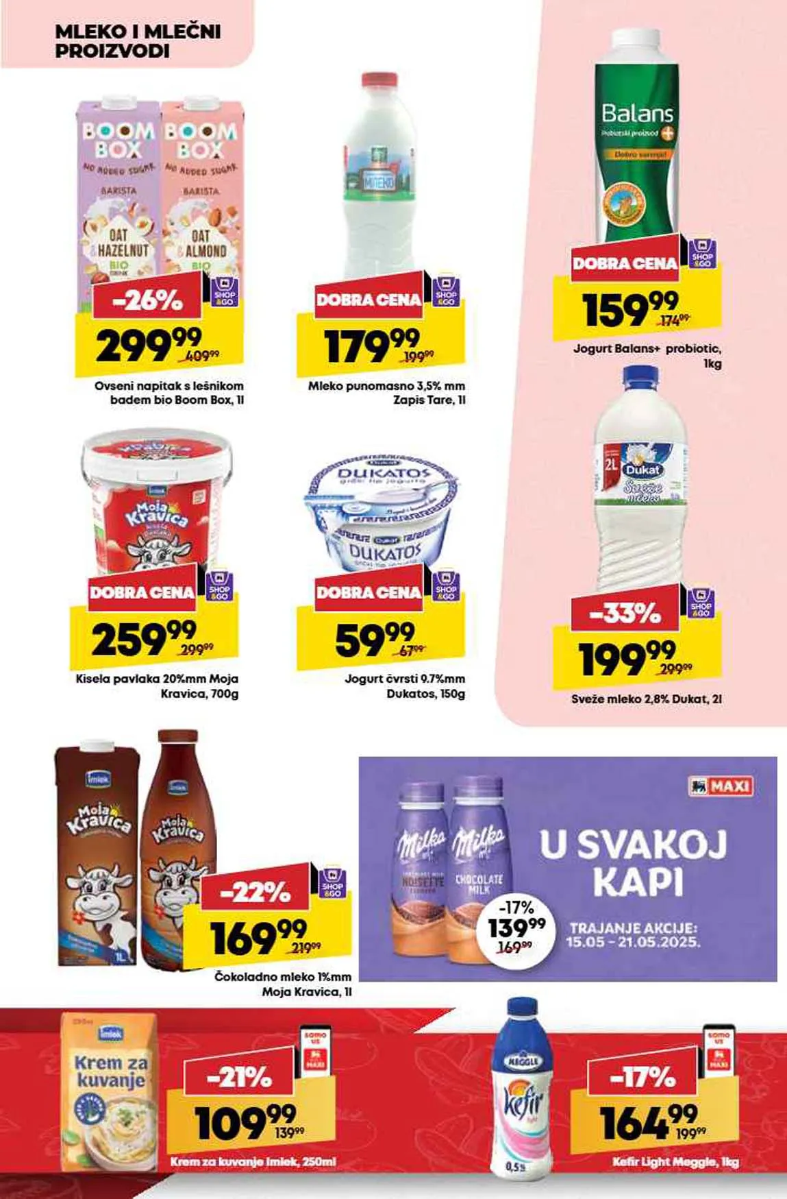 Maxi nedeljna akcija sniženja