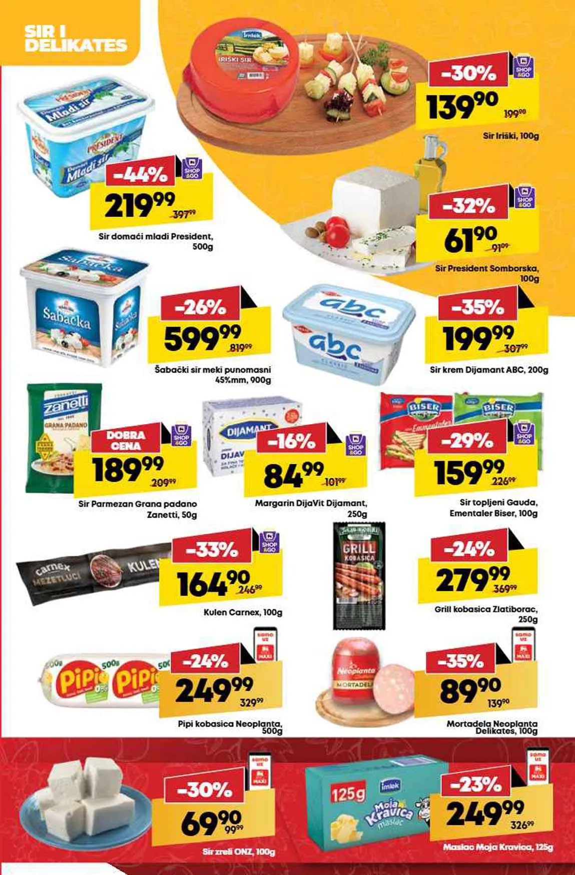 Maxi nedeljna akcija sniženja