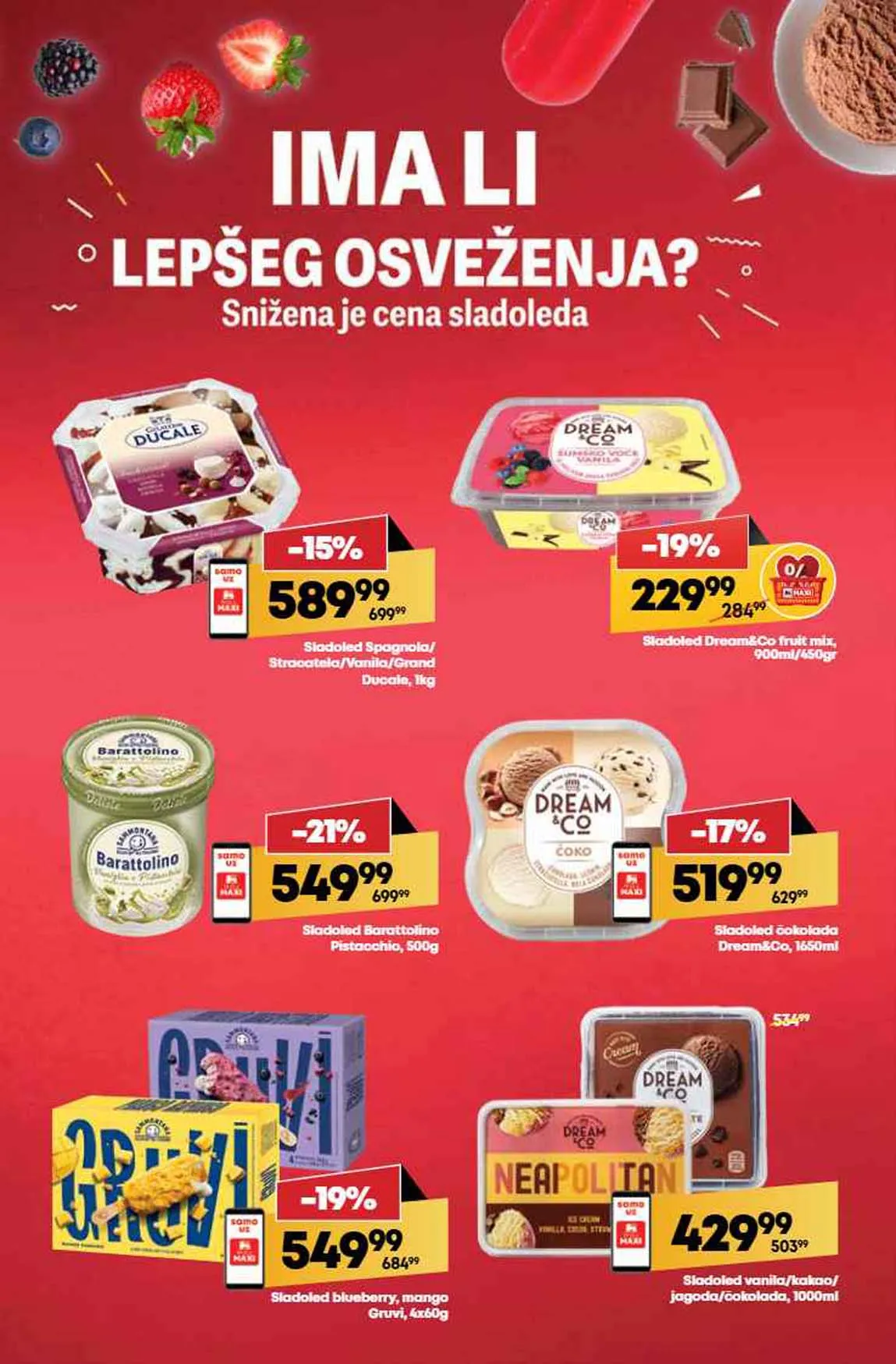 Maxi nedeljna akcija sniženja