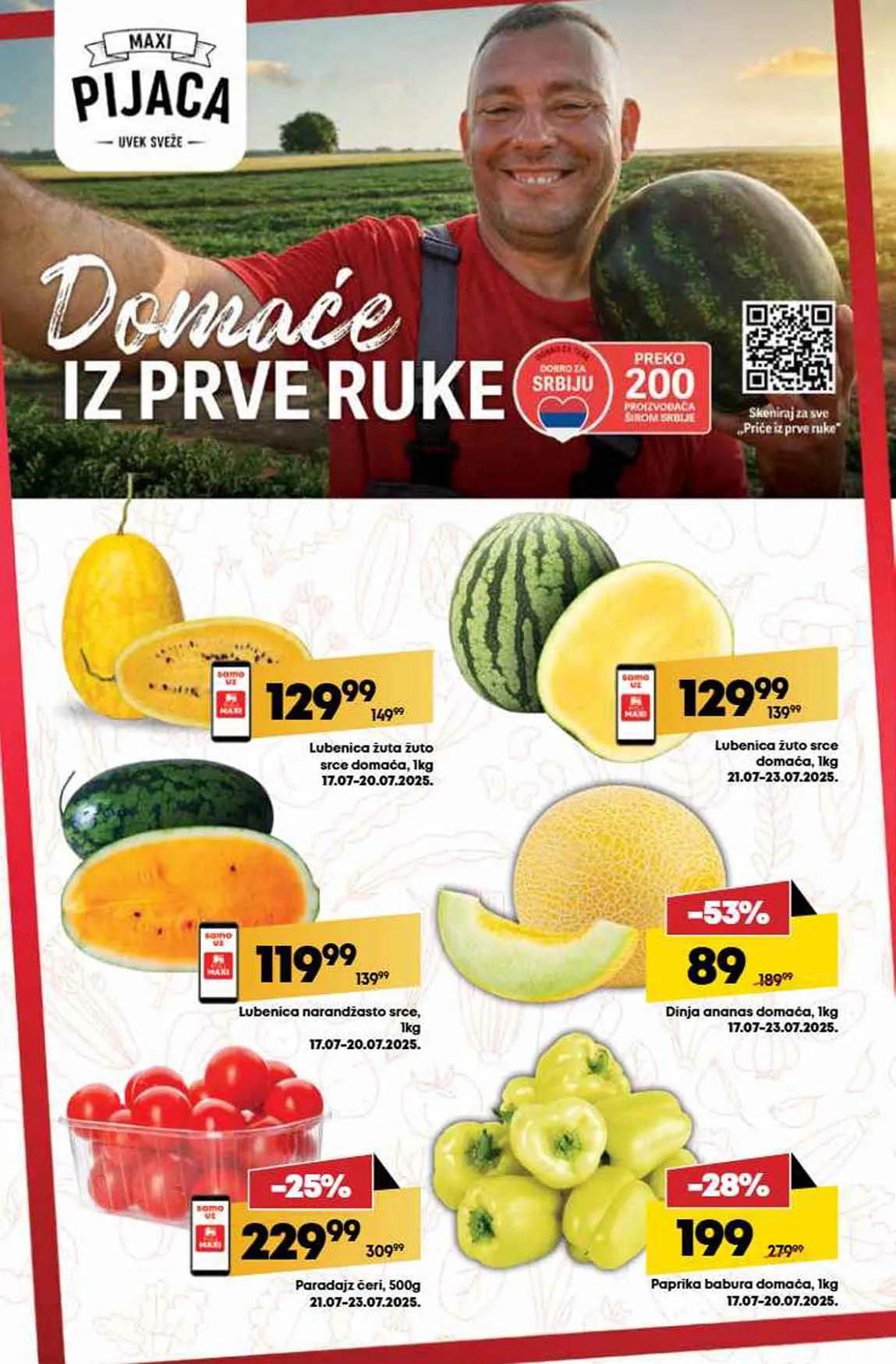 Maxi nedeljna akcija sniženja
