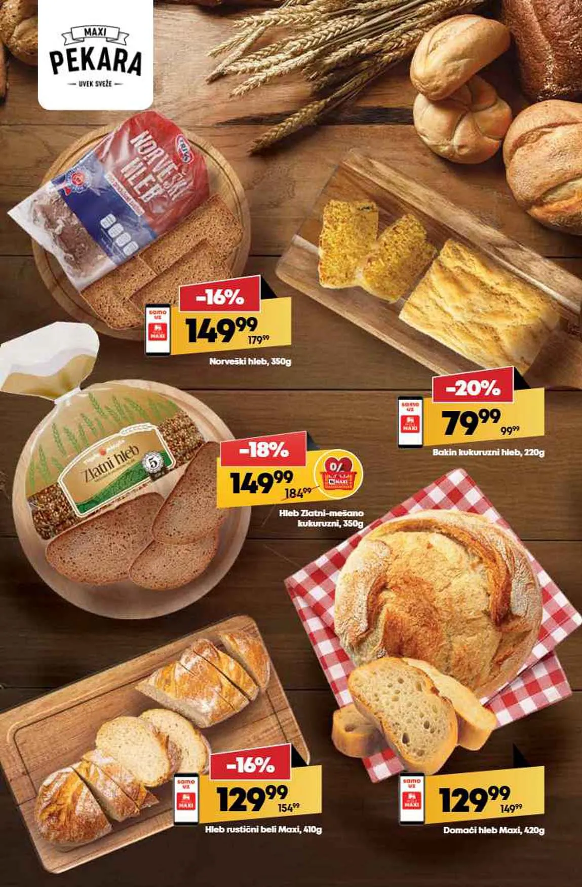 Maxi nedeljna akcija sniženja