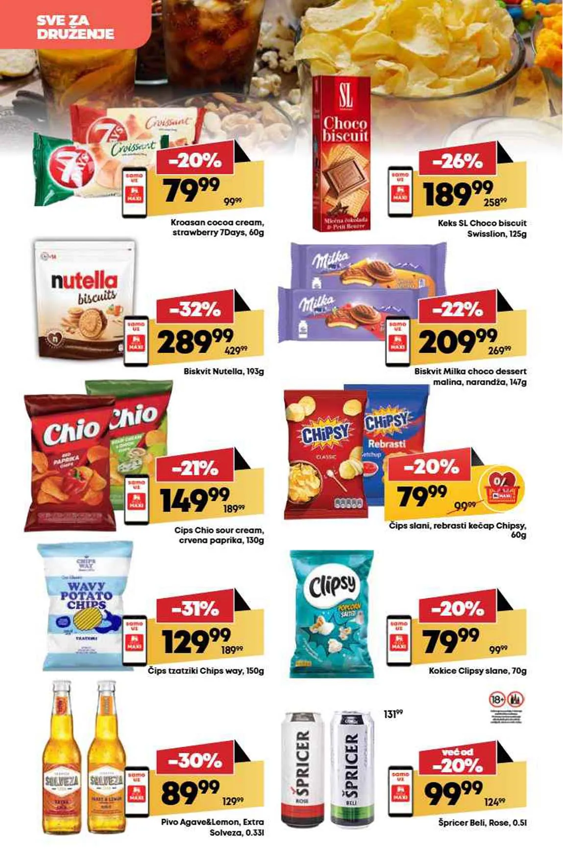 Maxi nedeljna akcija sniženja