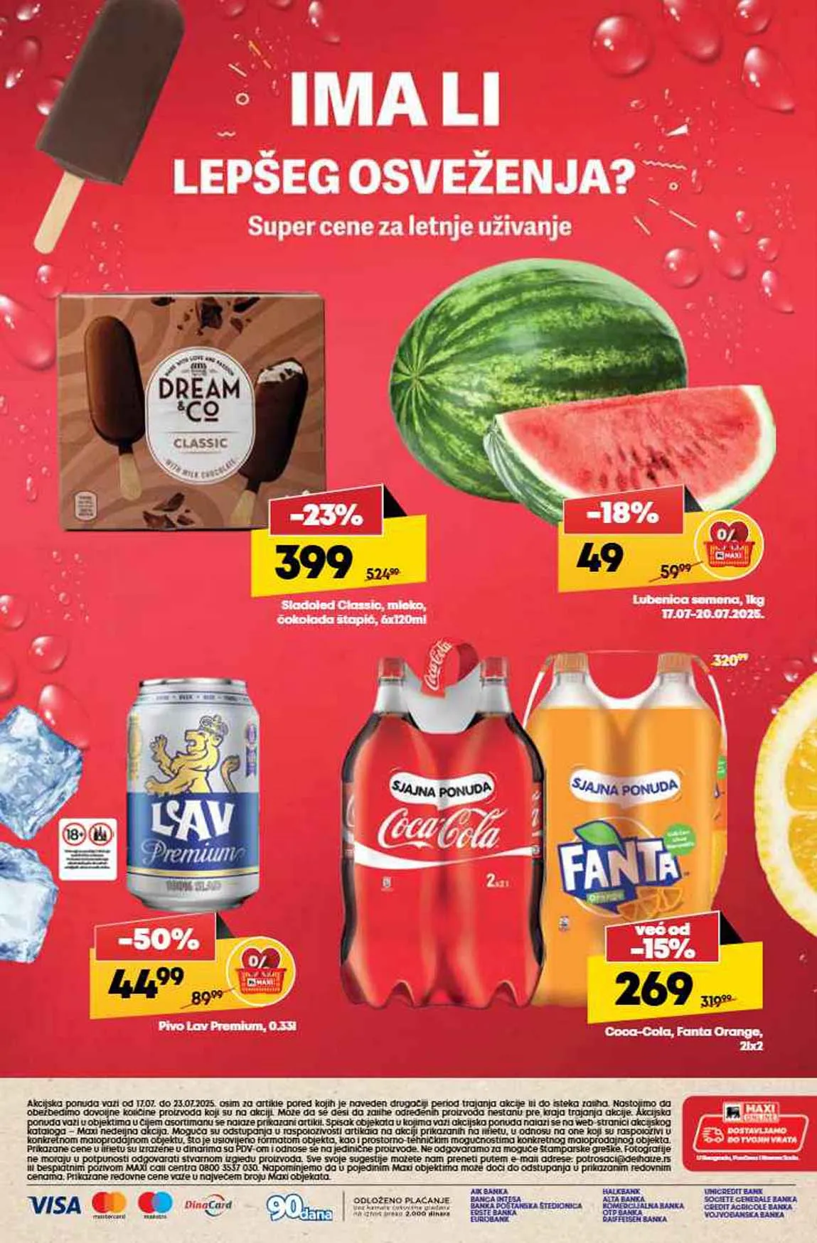 Maxi nedeljna akcija sniženja