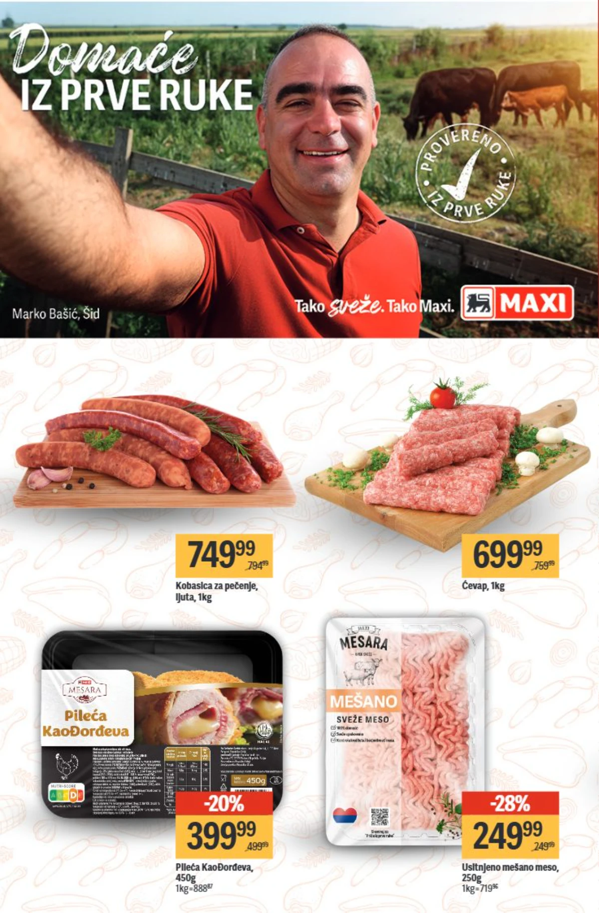 Maxi domaće meso i mesne prerađevine