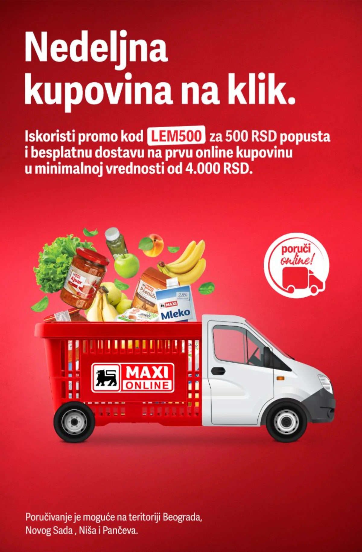 Maxi online kupovina i dostava
