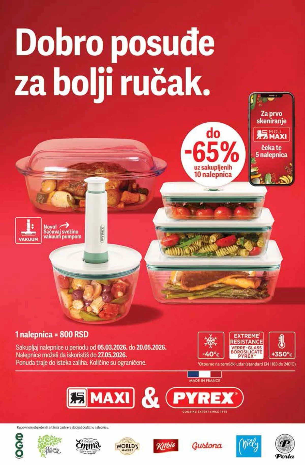 Maxi nedeljna akcija katalog strana 16 kuhinjski aparati popusti do 25. mart 2026 Maxi nedeljni katalog strana 16 kuhinjski aparati i oprema akcija Srbija mart 2026