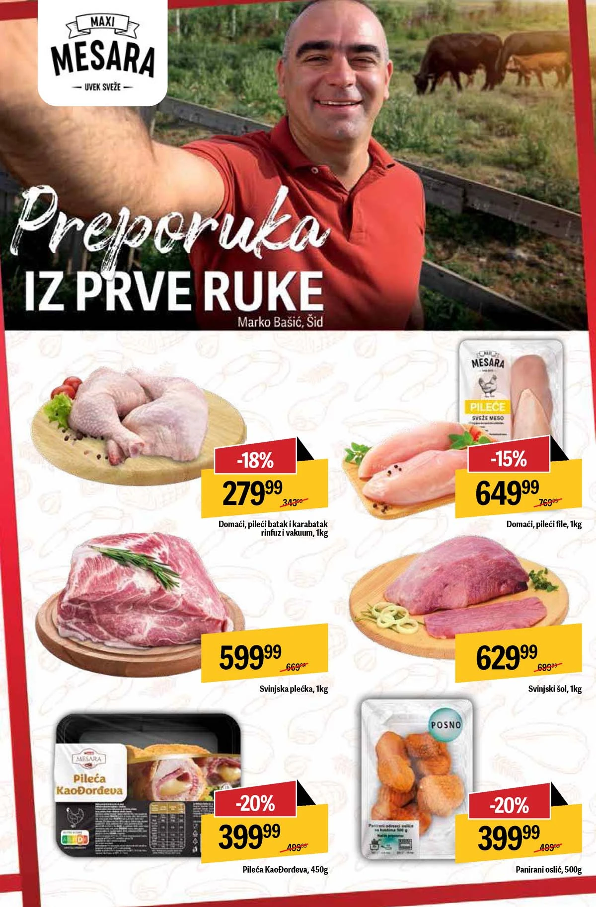 Maxi katalog nedeljna akcija strana 19 dodatni popusti do 25. mart 2026 Maxi nedeljni katalog strana 19 dodatni popusti i paketi Srbija mart 2026
