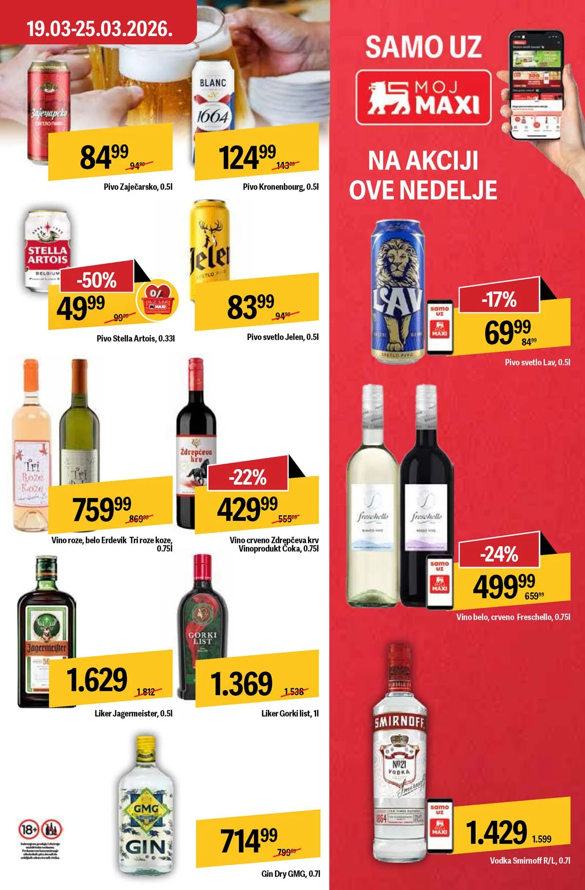 Maxi nedeljni katalog strana 27 završne ponude i popusti Srbija mart 2026