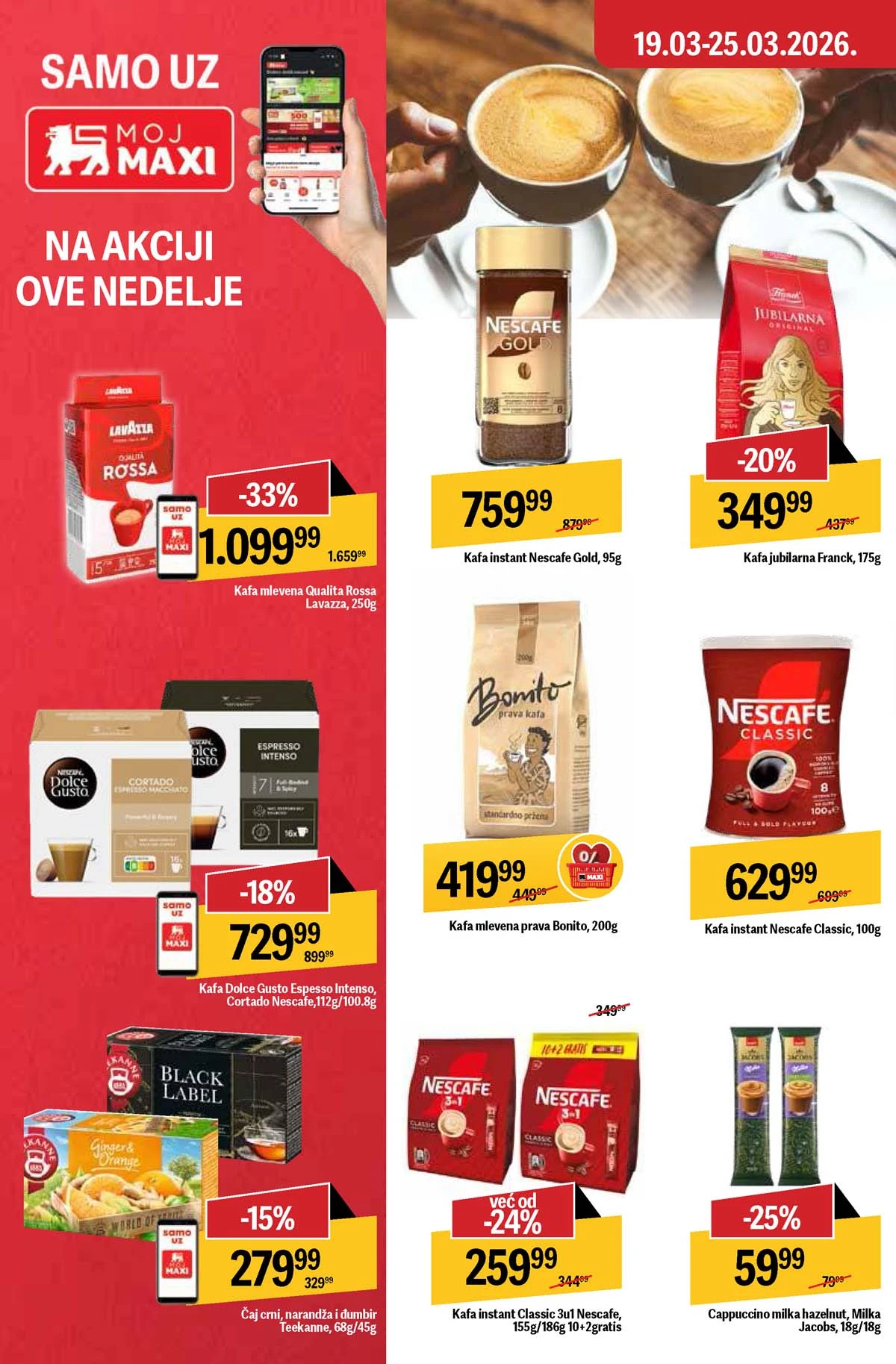 Maxi nedeljni katalog strana 28 završne ponude i popusti Srbija mart 2026