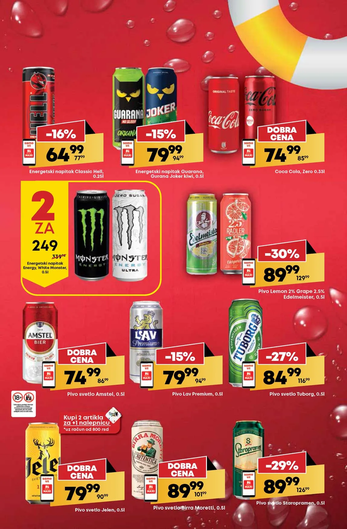 Maxi nedeljna akcija sniženja