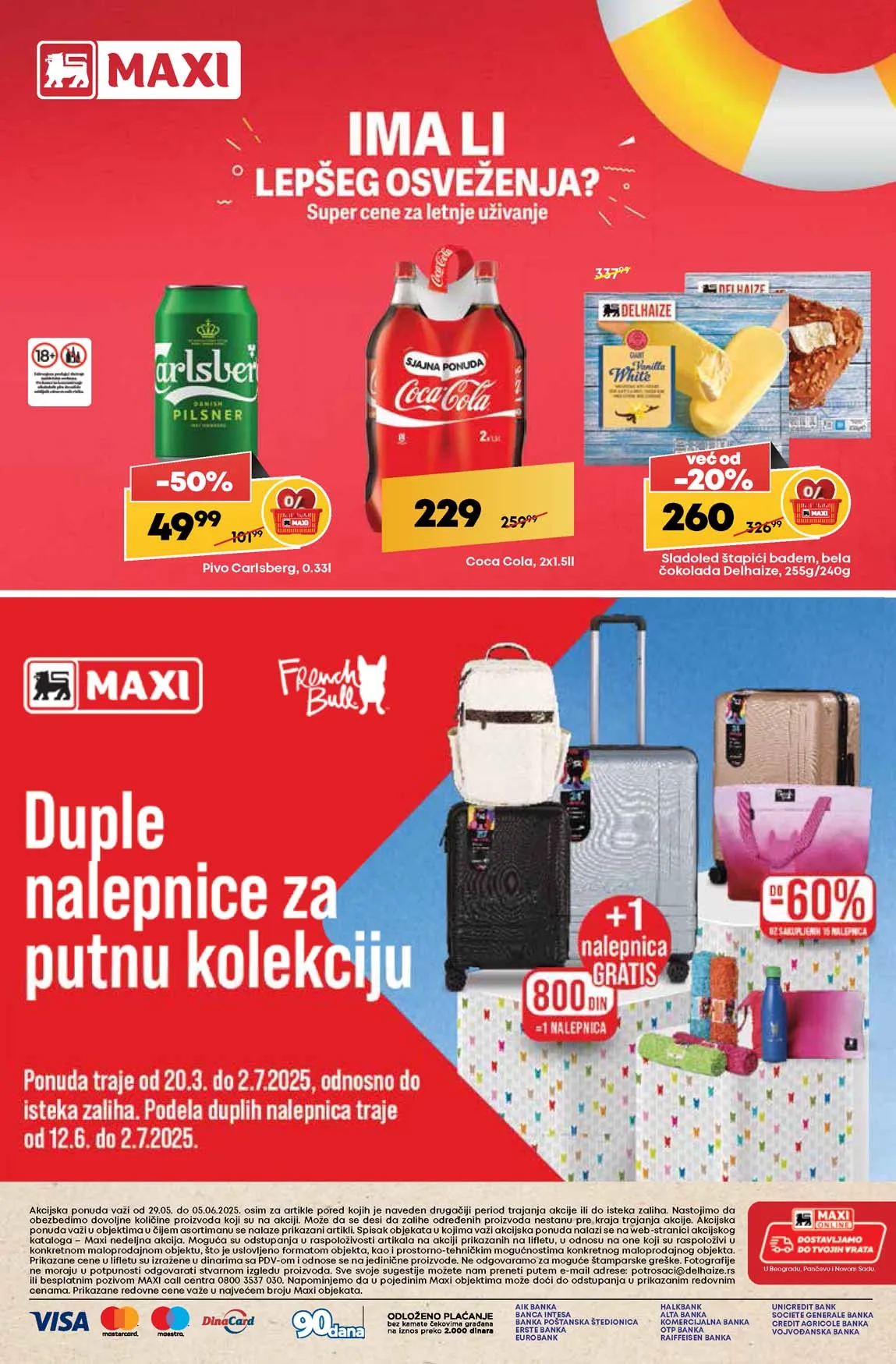 Maxi nedeljna akcija sniženja