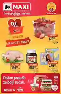 Maxi akcija do 50 posto katalog sniženja prehrana i piće april 2026 Srbija