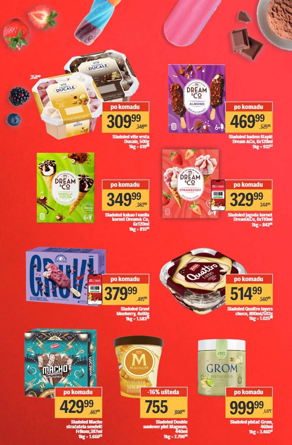 Maxi nedeljni katalog strana 2 sniženja prehrane i proizvoda za domaćinstvo Srbija mart  2026