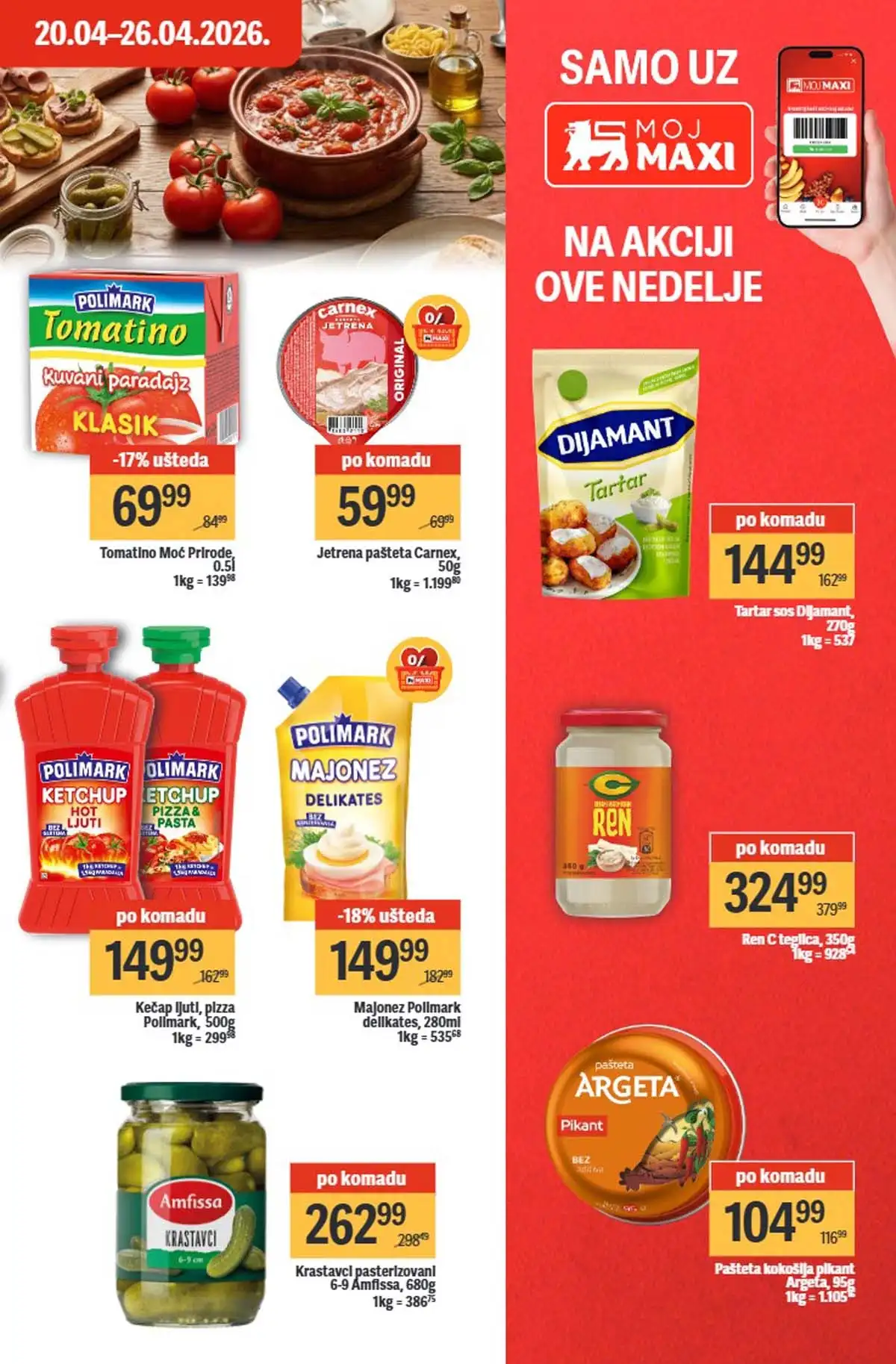 Maxi nedeljni katalog strana 19 dodatni popusti i paketi Srbija mart  2026