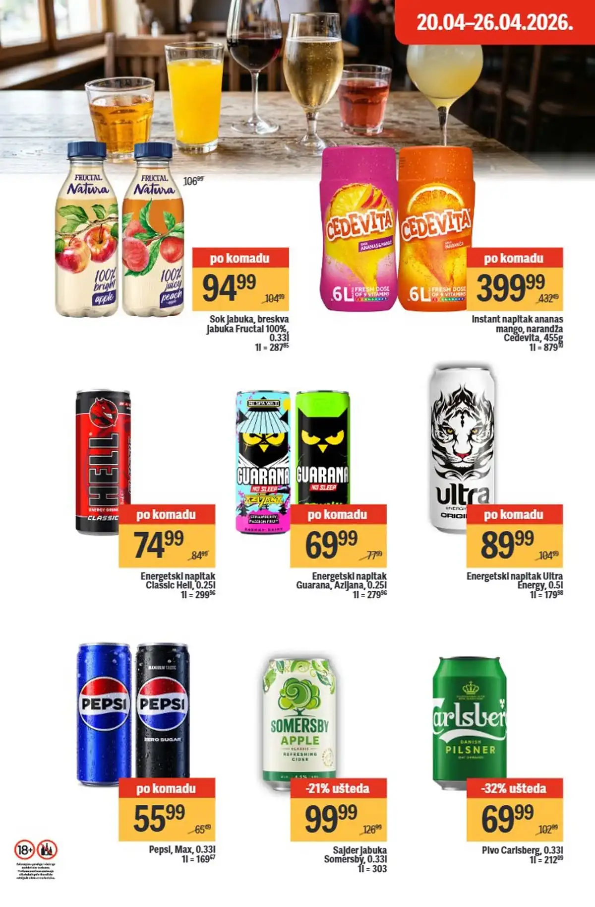 Maxi nedeljni katalog strana 28 završne ponude i popusti Srbija april 2026