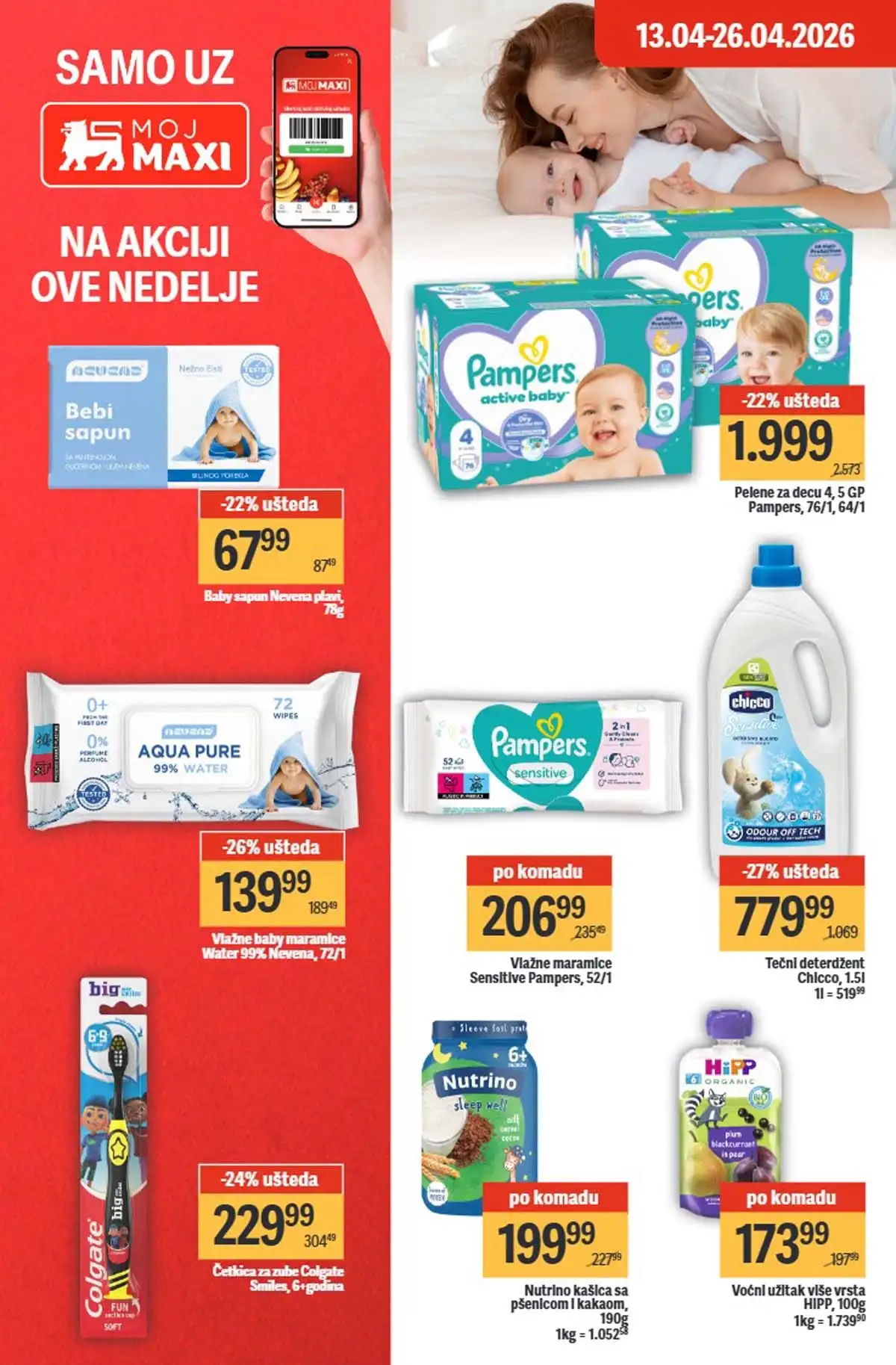 Maxi nedeljni katalog strana 30 završne ponude i popusti Srbija april 2026