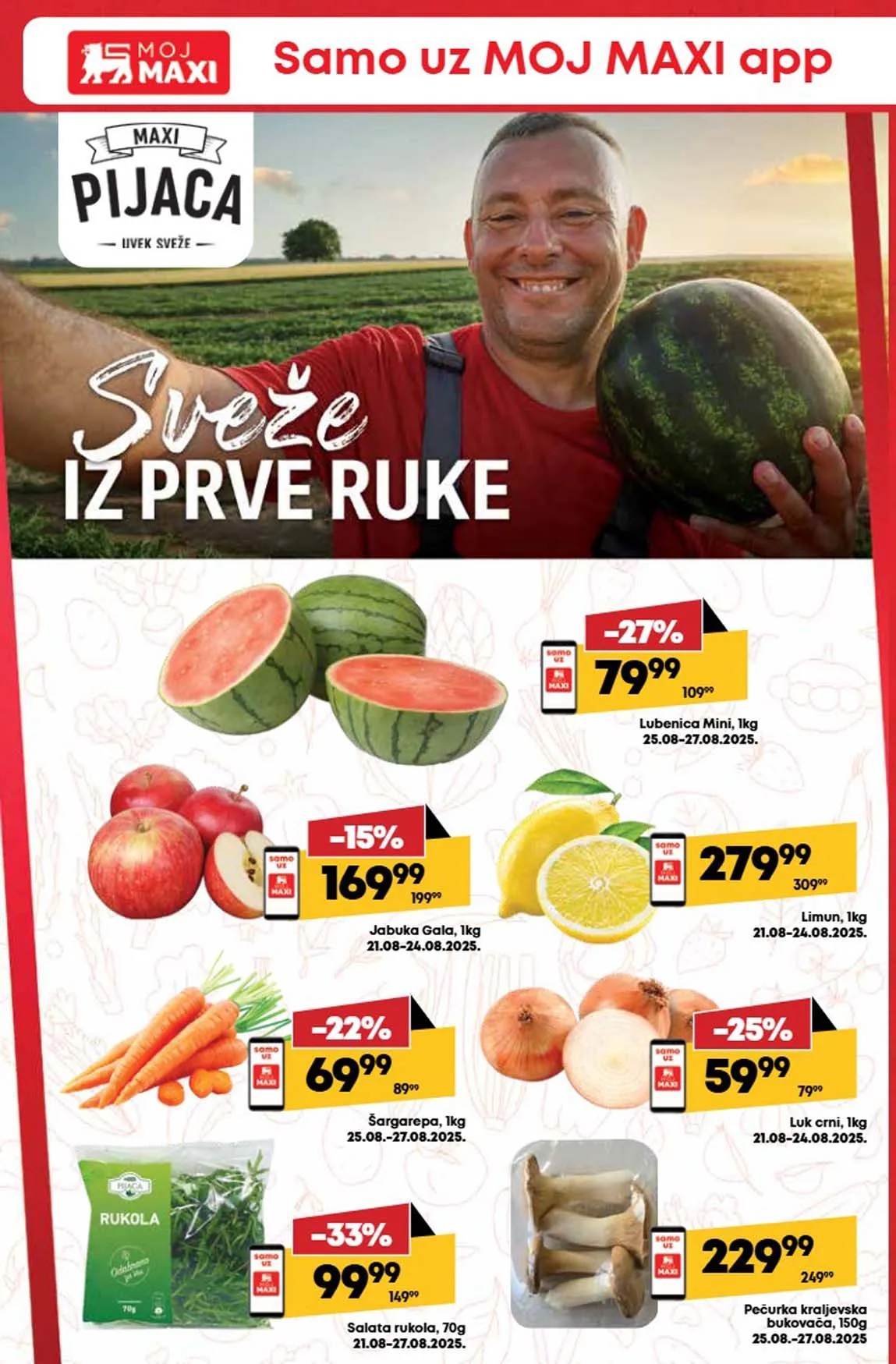 Maxi nedeljna akcija sniženja
