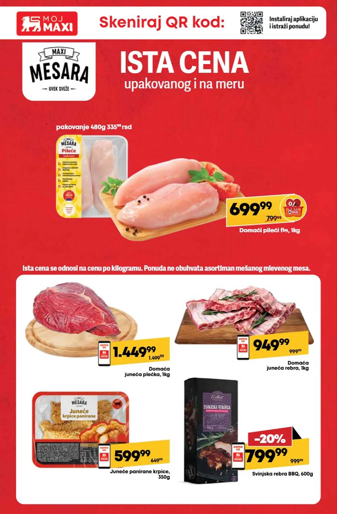 Maxi nedeljna akcija sniženja