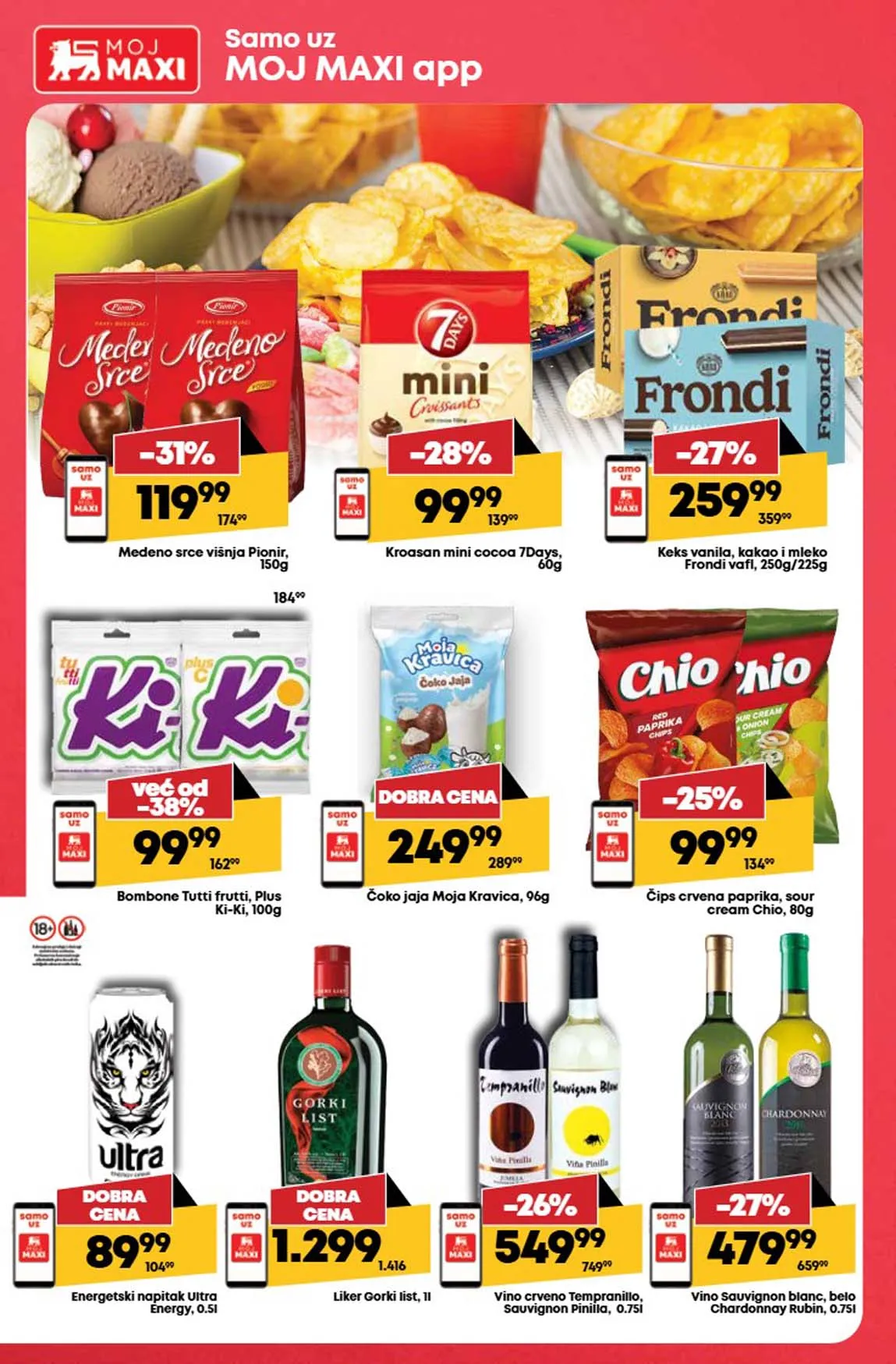 Maxi nedeljna akcija sniženja