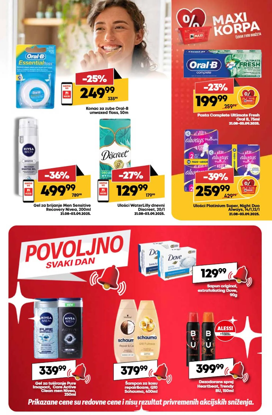 Maxi nedeljna akcija sniženja