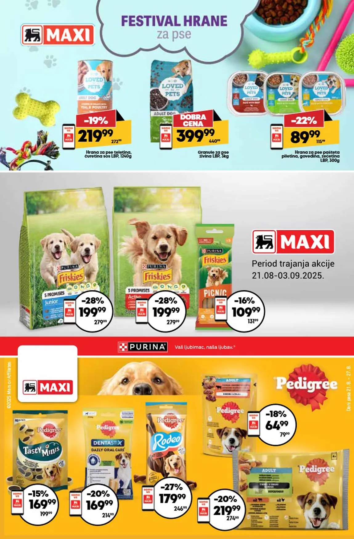Maxi nedeljna akcija sniženja