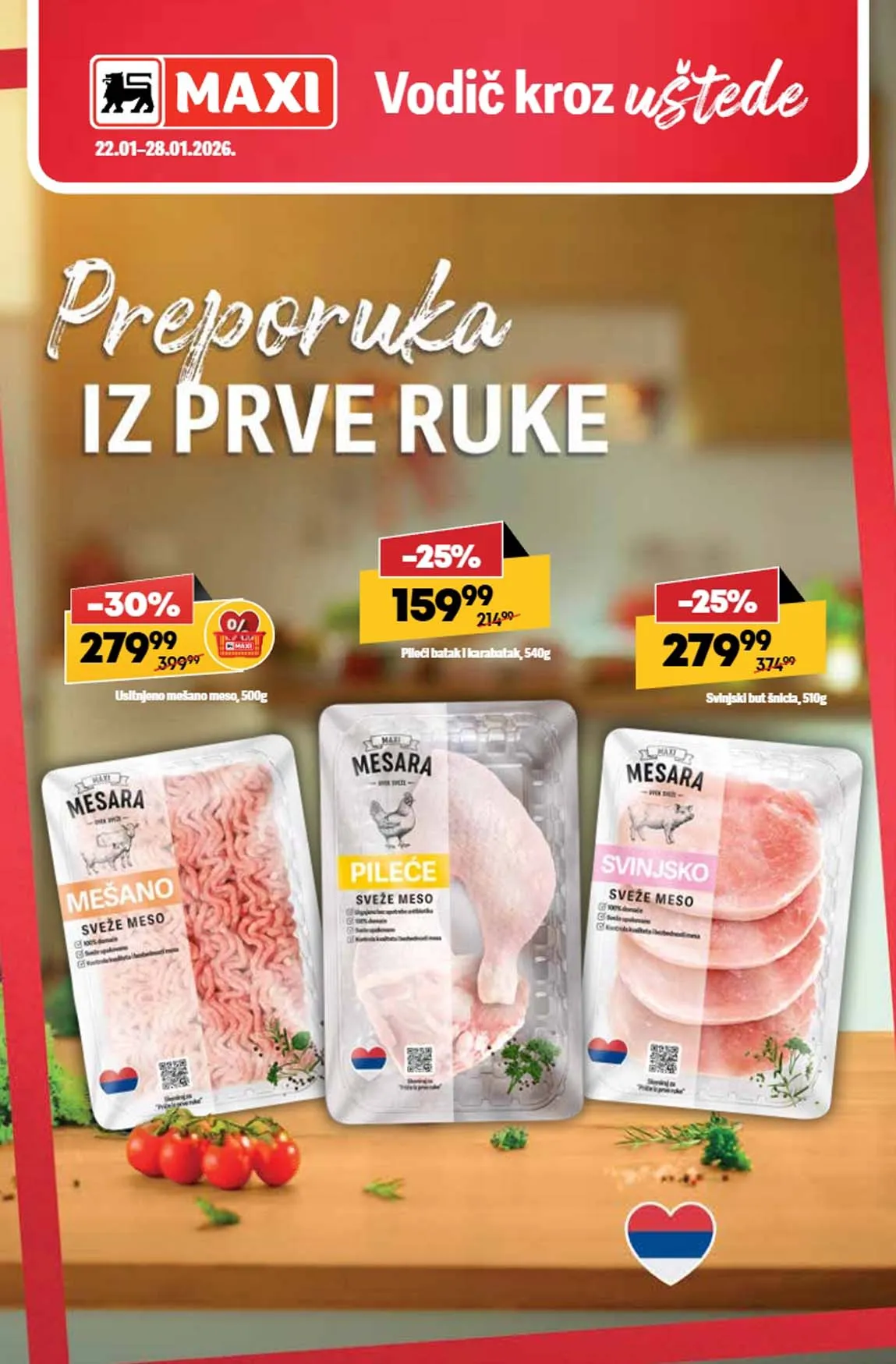 Maxi nedeljna akcija sniženja Maxi nedeljna akcija sniženja