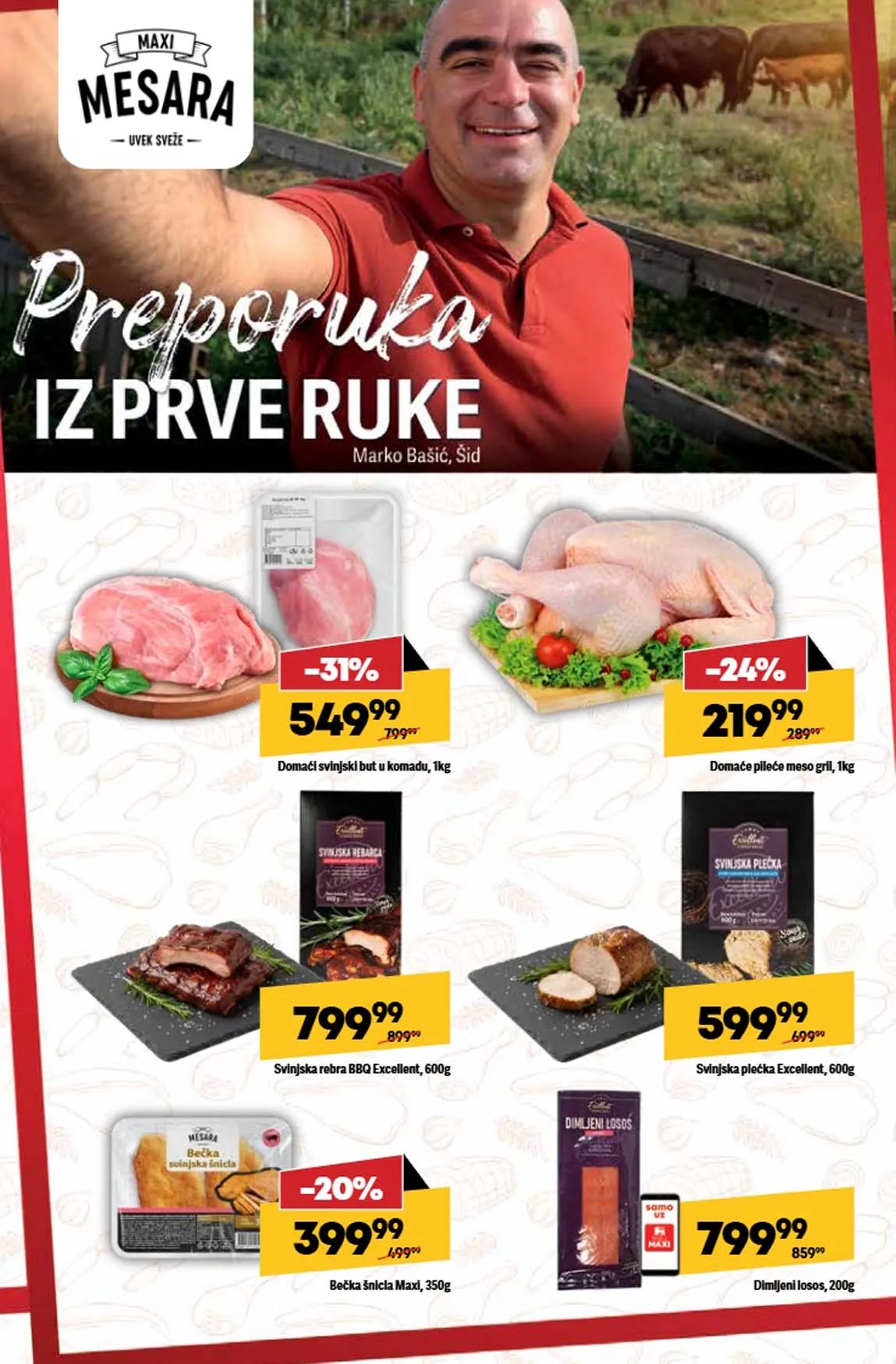 Maxi nedeljna akcija sniženja Maxi nedeljna akcija sniženja