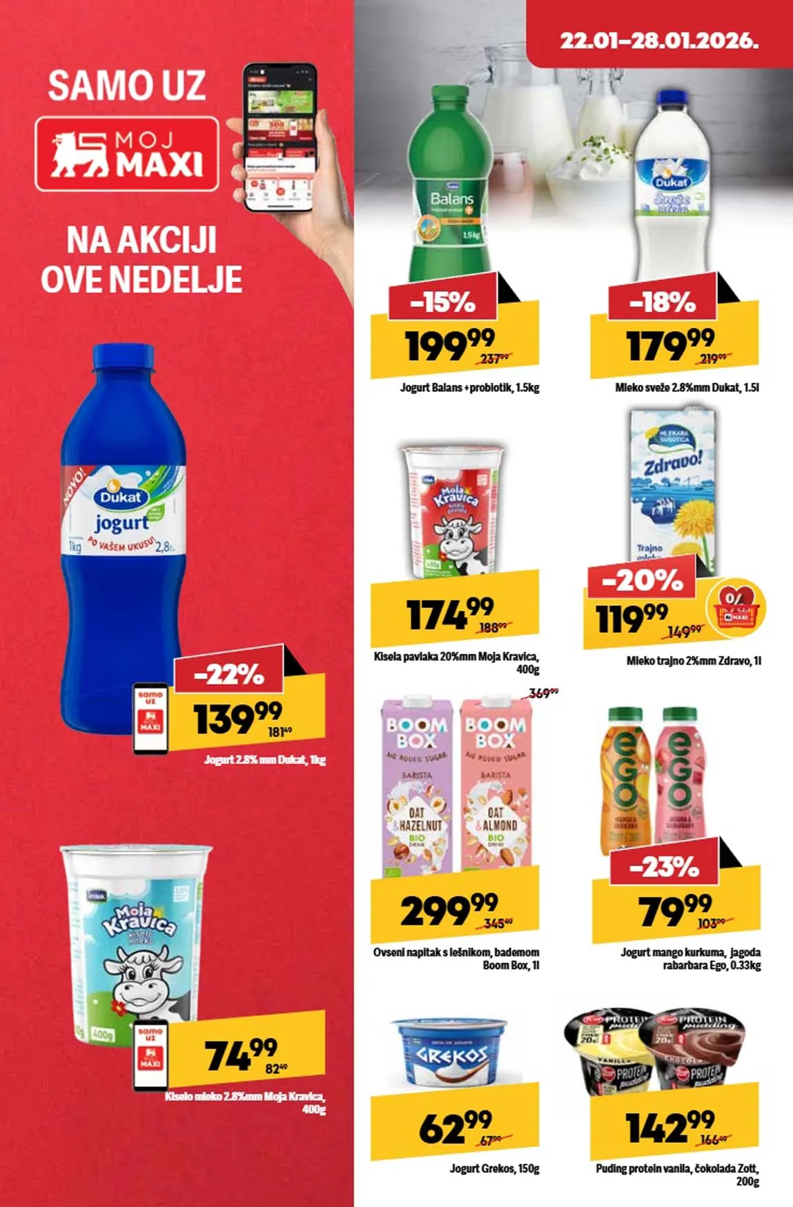 Maxi nedeljna akcija sniženja Maxi nedeljna akcija sniženja