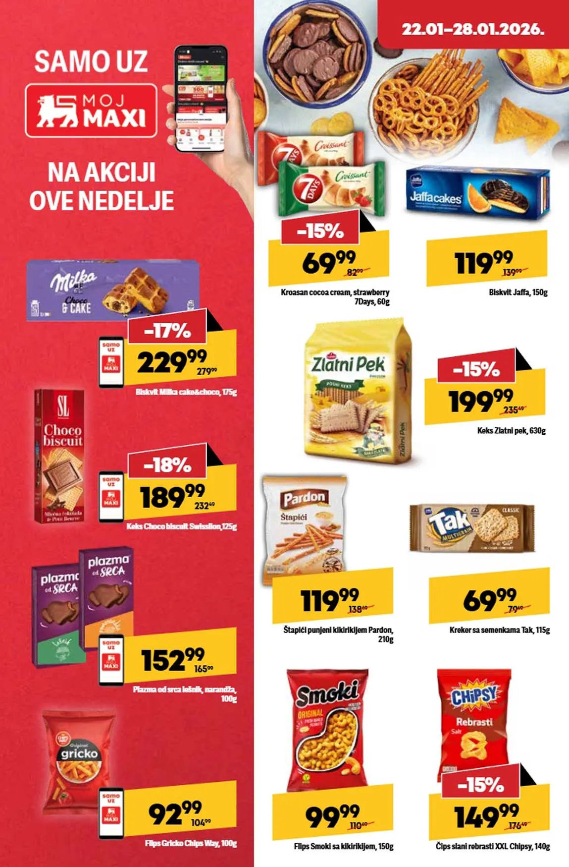 Maxi nedeljna akcija sniženja Maxi nedeljna akcija sniženja