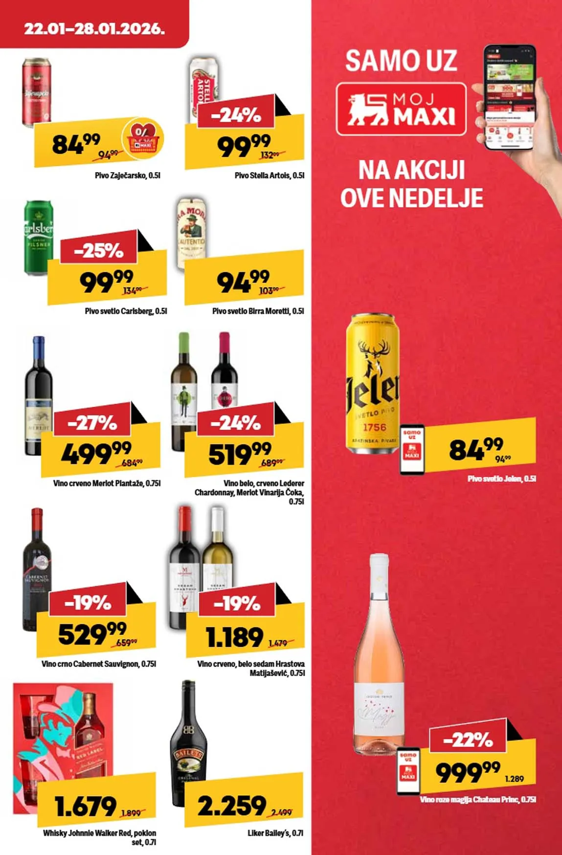 Maxi nedeljna akcija sniženja Maxi nedeljna akcija sniženja