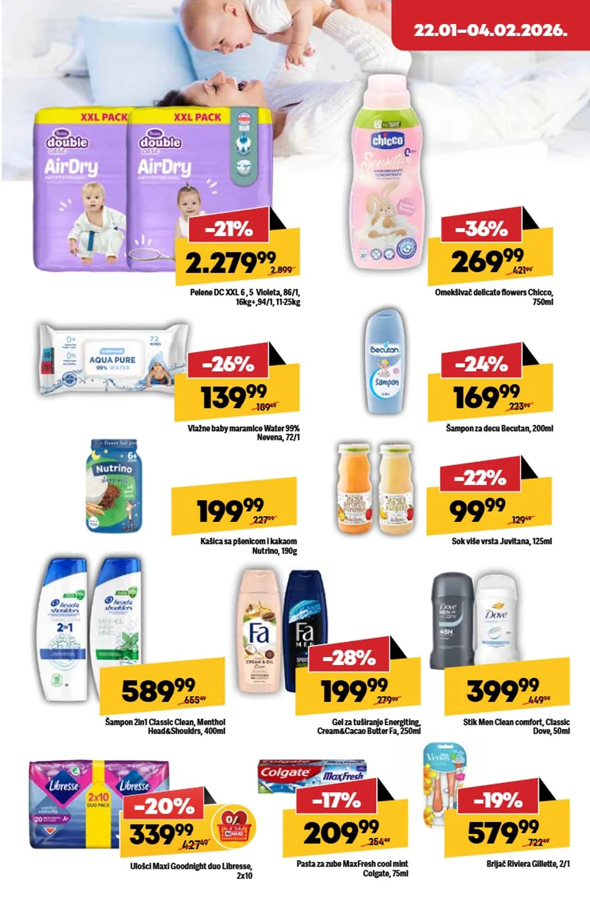 Maxi nedeljna akcija sniženja Maxi nedeljna akcija sniženja