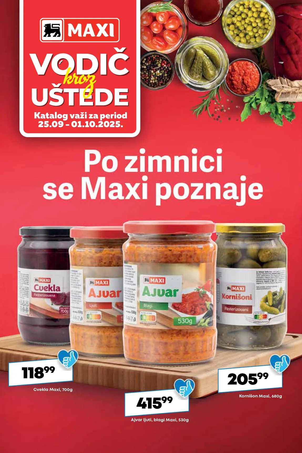 Maxi nedeljna akcija sniženja