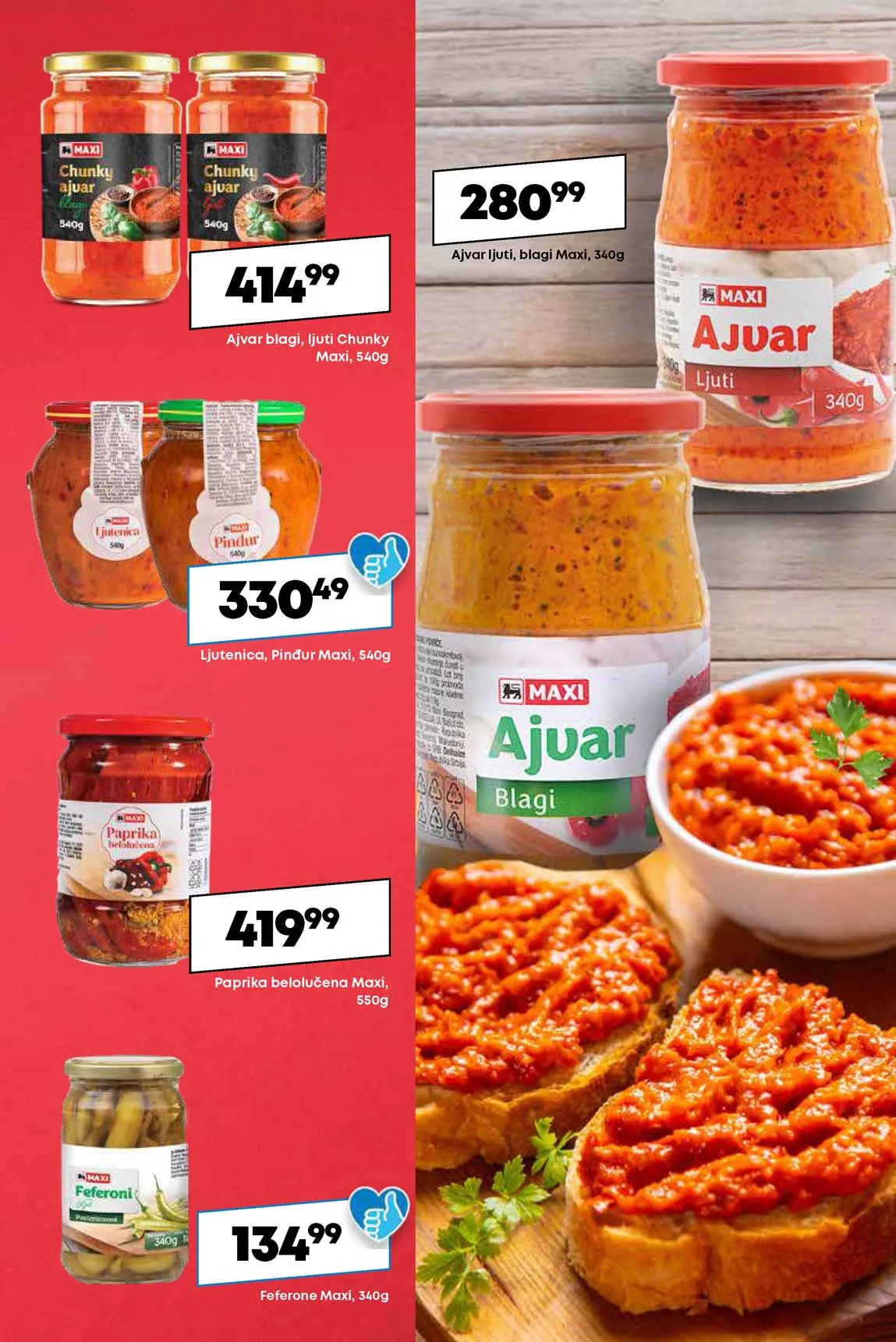 Maxi nedeljna akcija sniženja